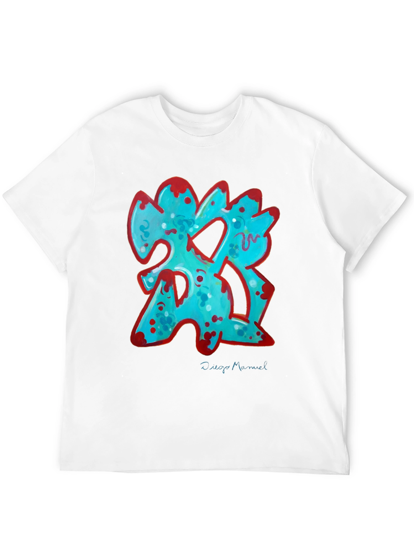 Abstract Graphic Tee - Artistic Statement Shirt