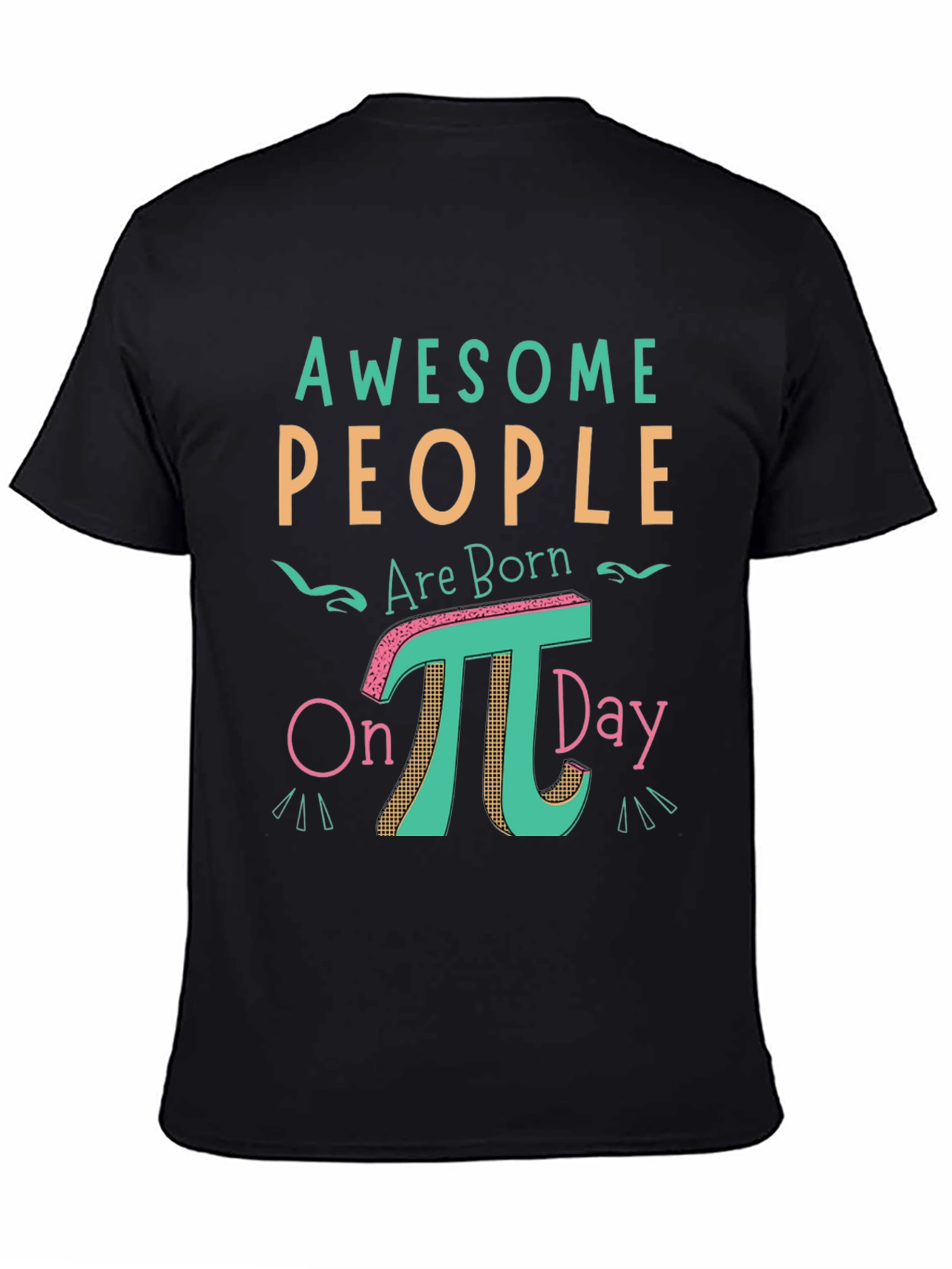 Awesome People Pi Day T-Shirt - Math Humor