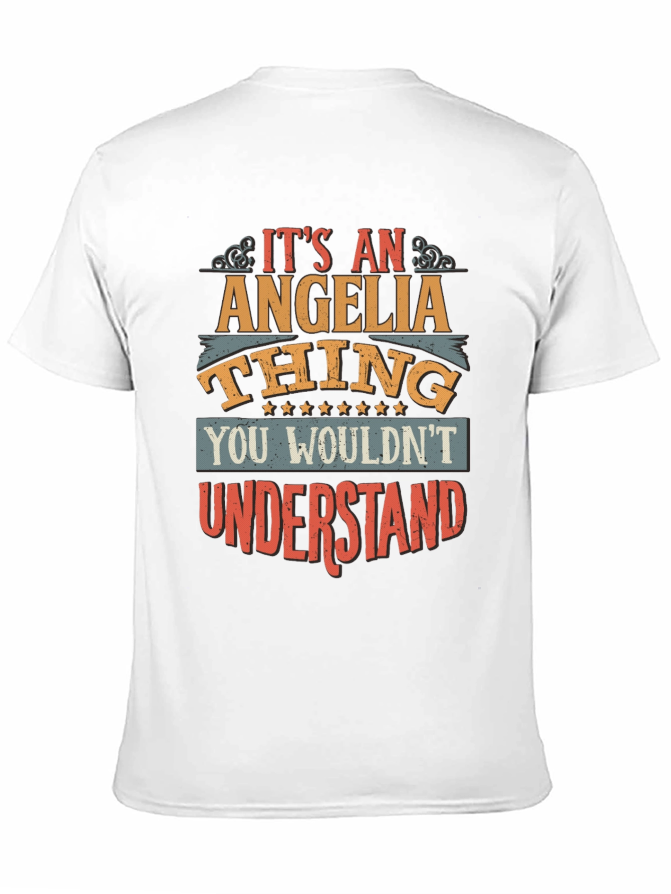 Angelina Thing T-Shirt - Custom Name Tee