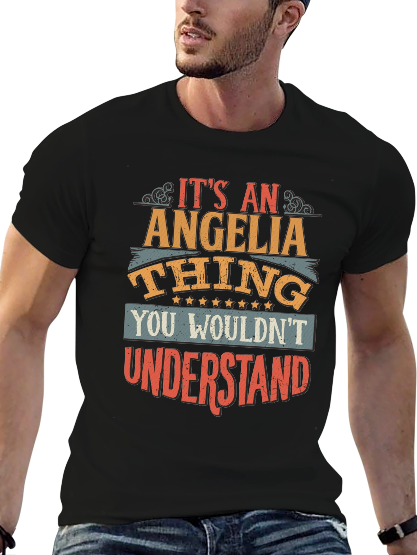 Angelina Thing T-Shirt - Custom Name Tee