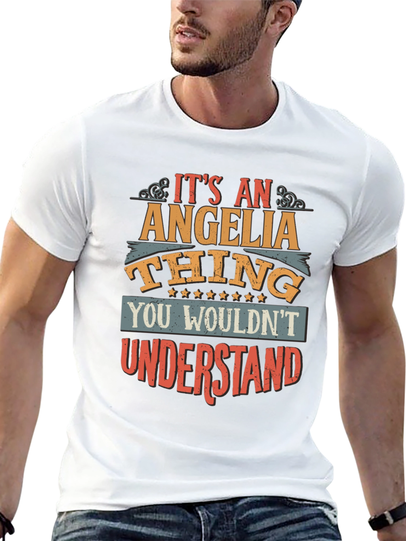 Angelina Thing T-Shirt - Custom Name Tee