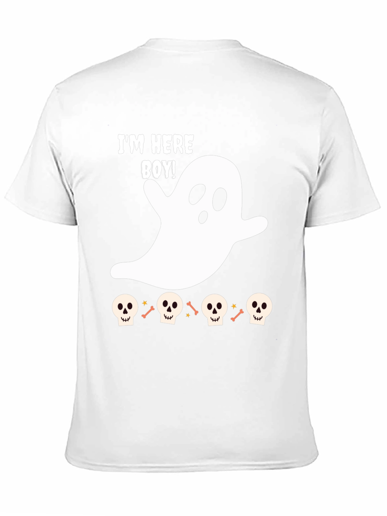 Halloween Ghost T-Shirt - Im Here Boy! Tee