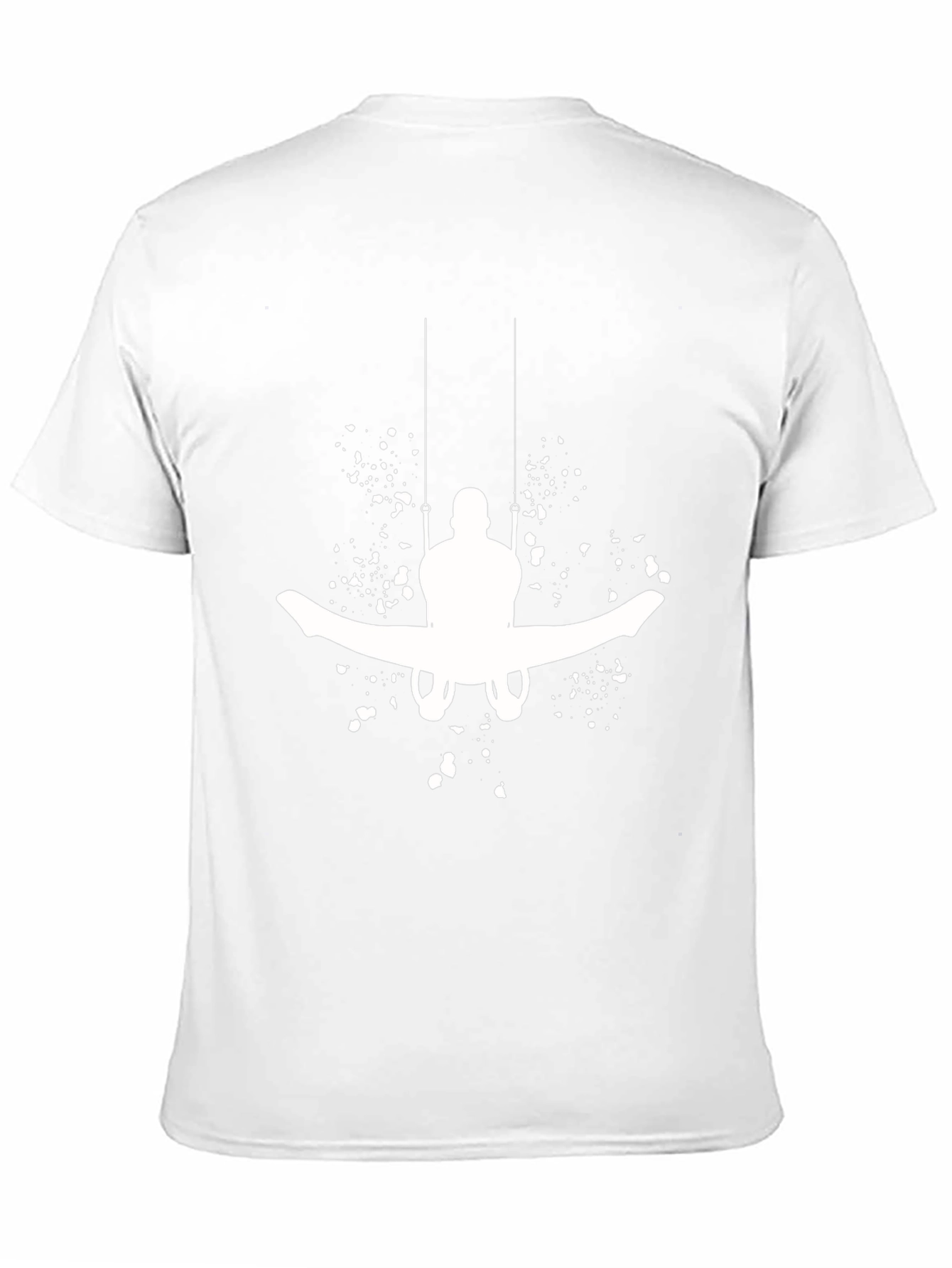 Gymnastics Still Rings Black Tee