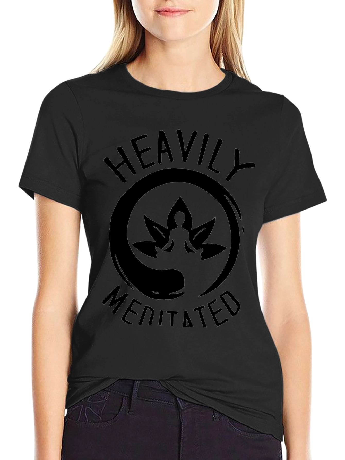 Heavily Meditated Graphic T-Shirt