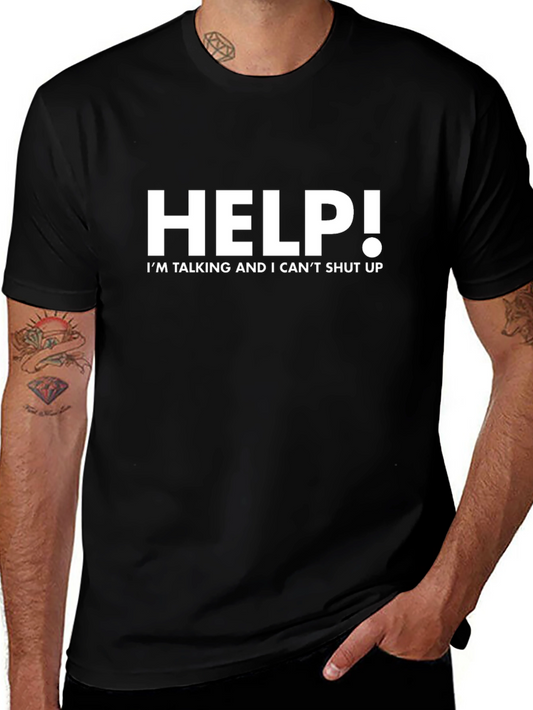 Help! Im Talking T-Shirt - Funny Graphic Tee