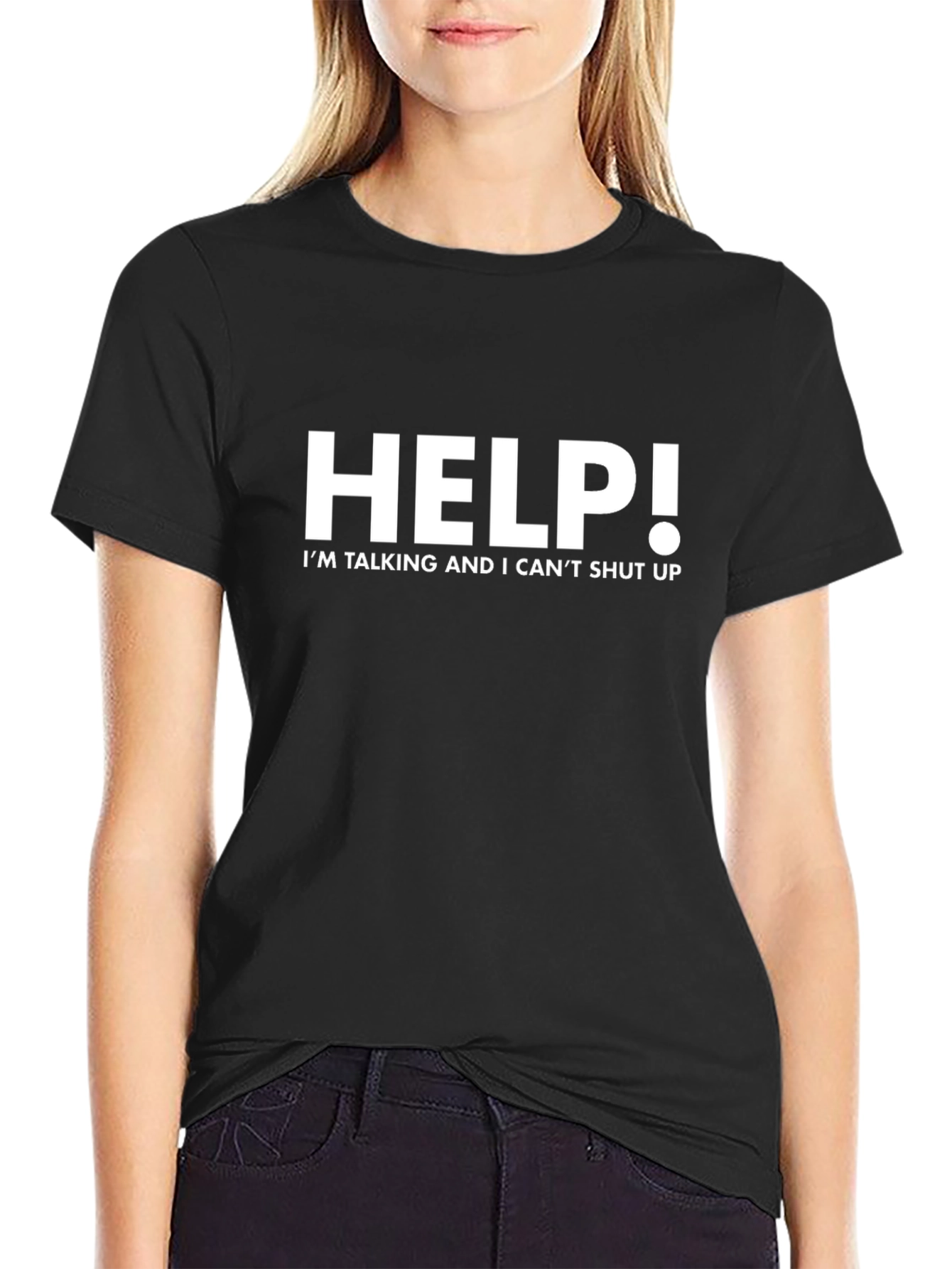 Help! Im Talking T-Shirt - Funny Graphic Tee