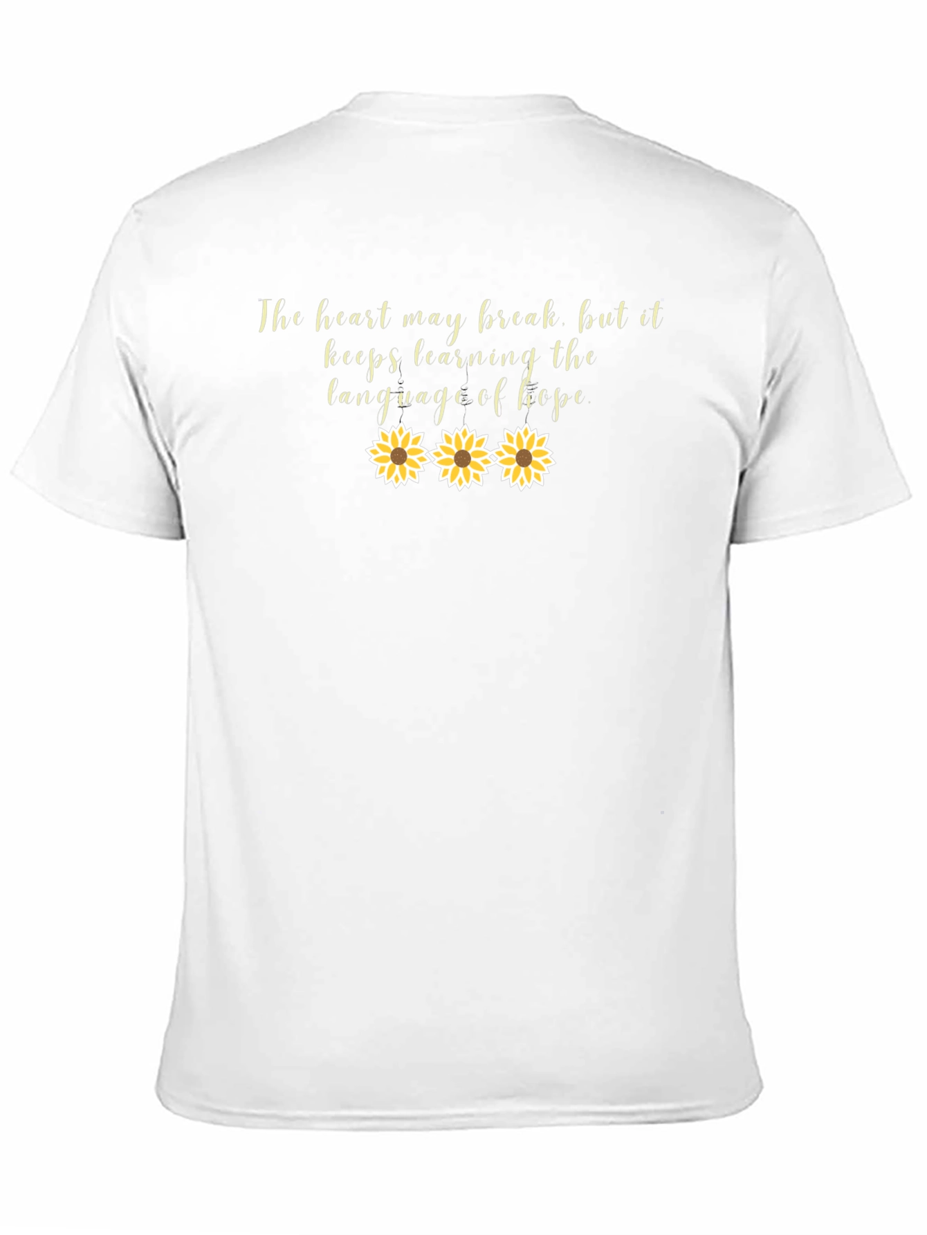 Heart & Hope Sunflower Graphic Tee
