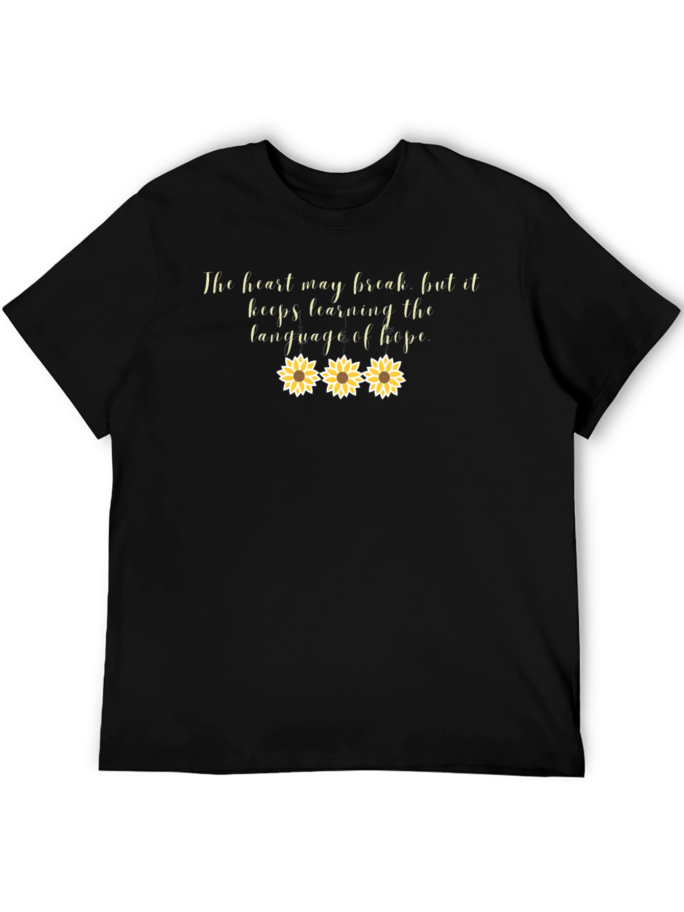 Heart & Hope Sunflower Graphic Tee