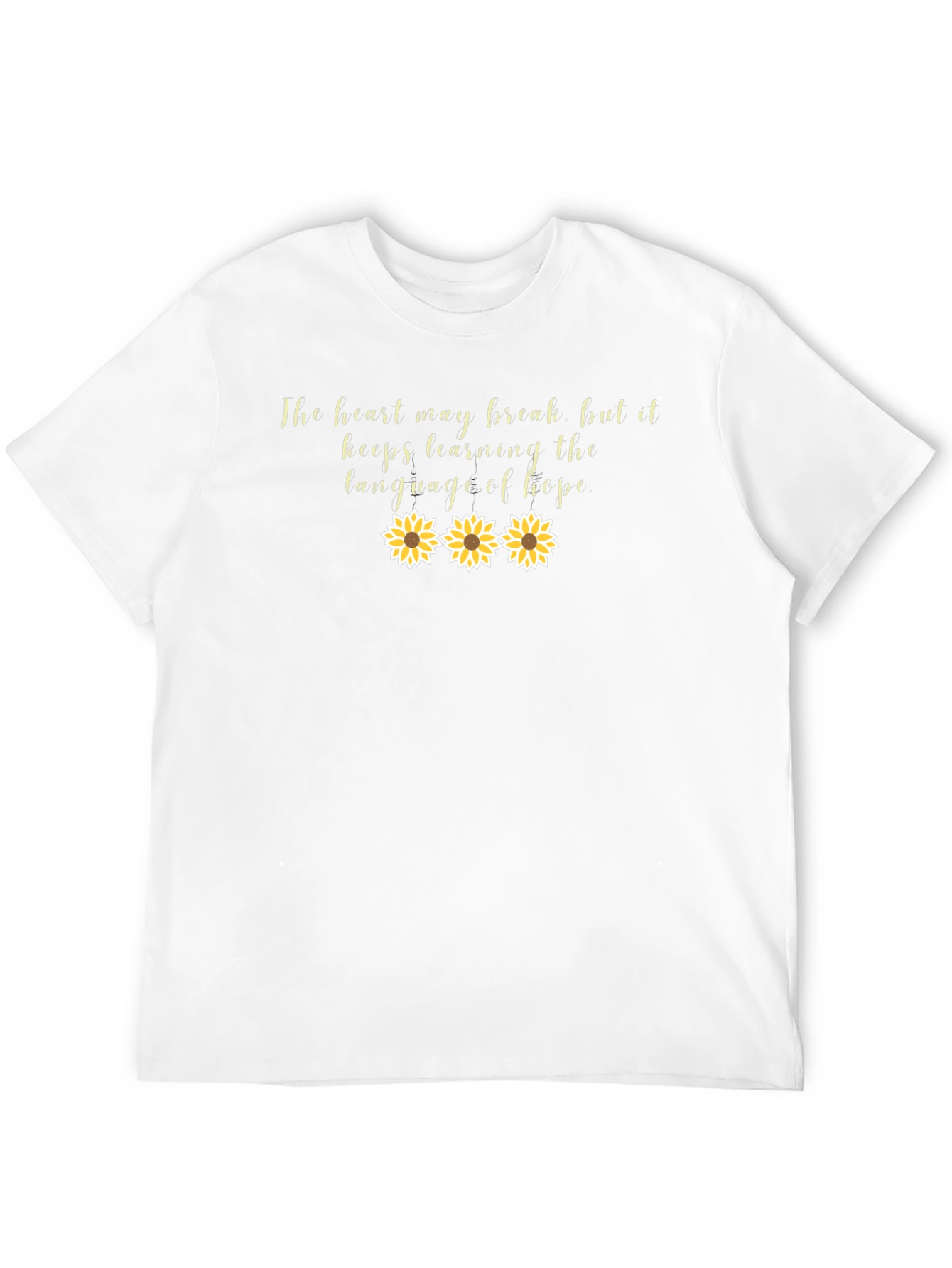 Heart & Hope Sunflower Graphic Tee