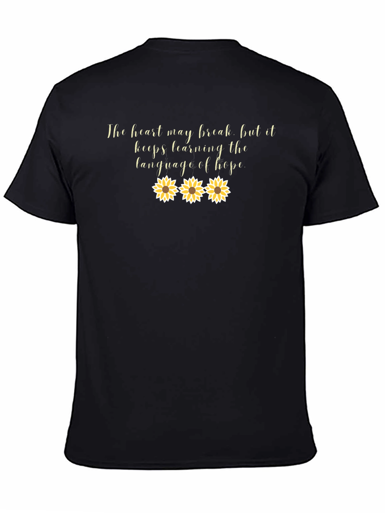 Heart & Hope Sunflower Graphic Tee