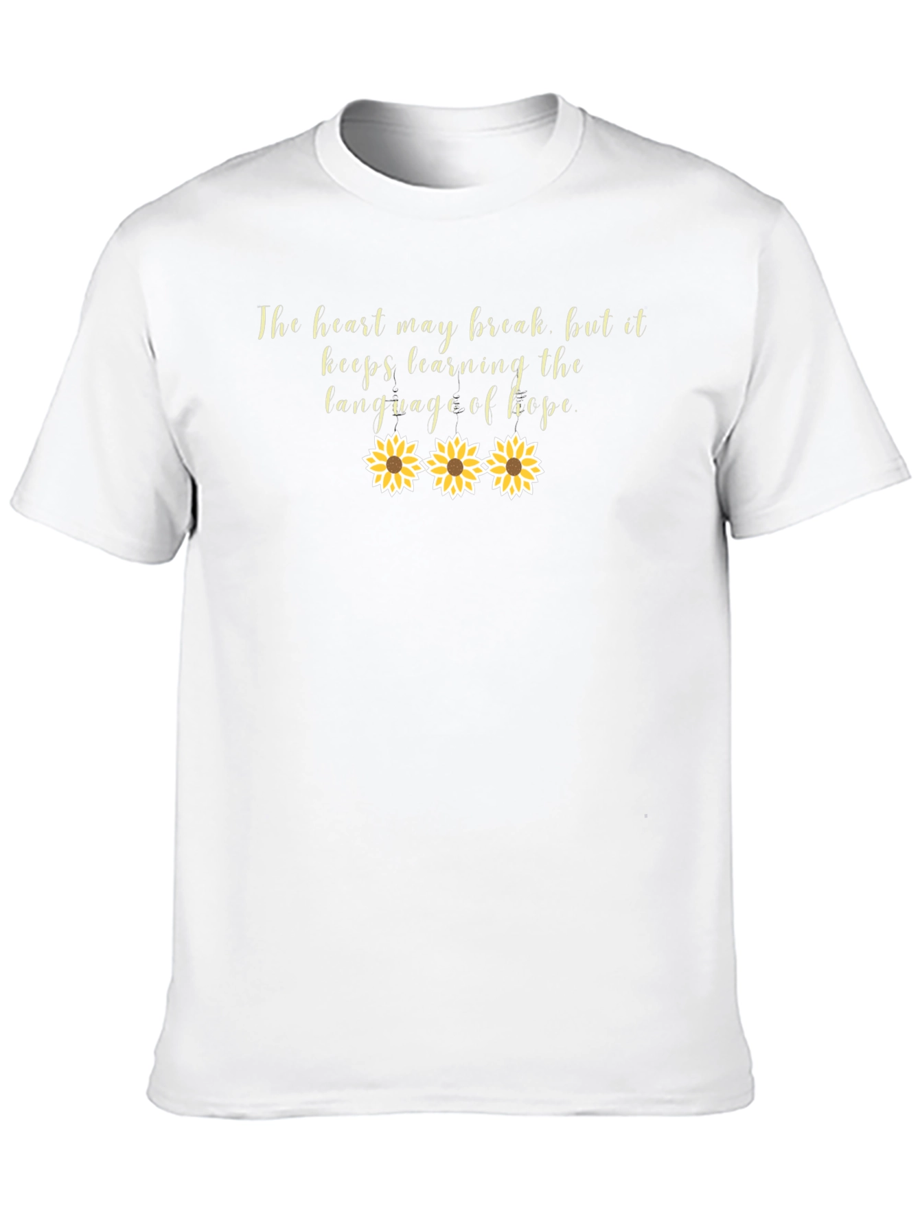 Heart & Hope Sunflower Graphic Tee