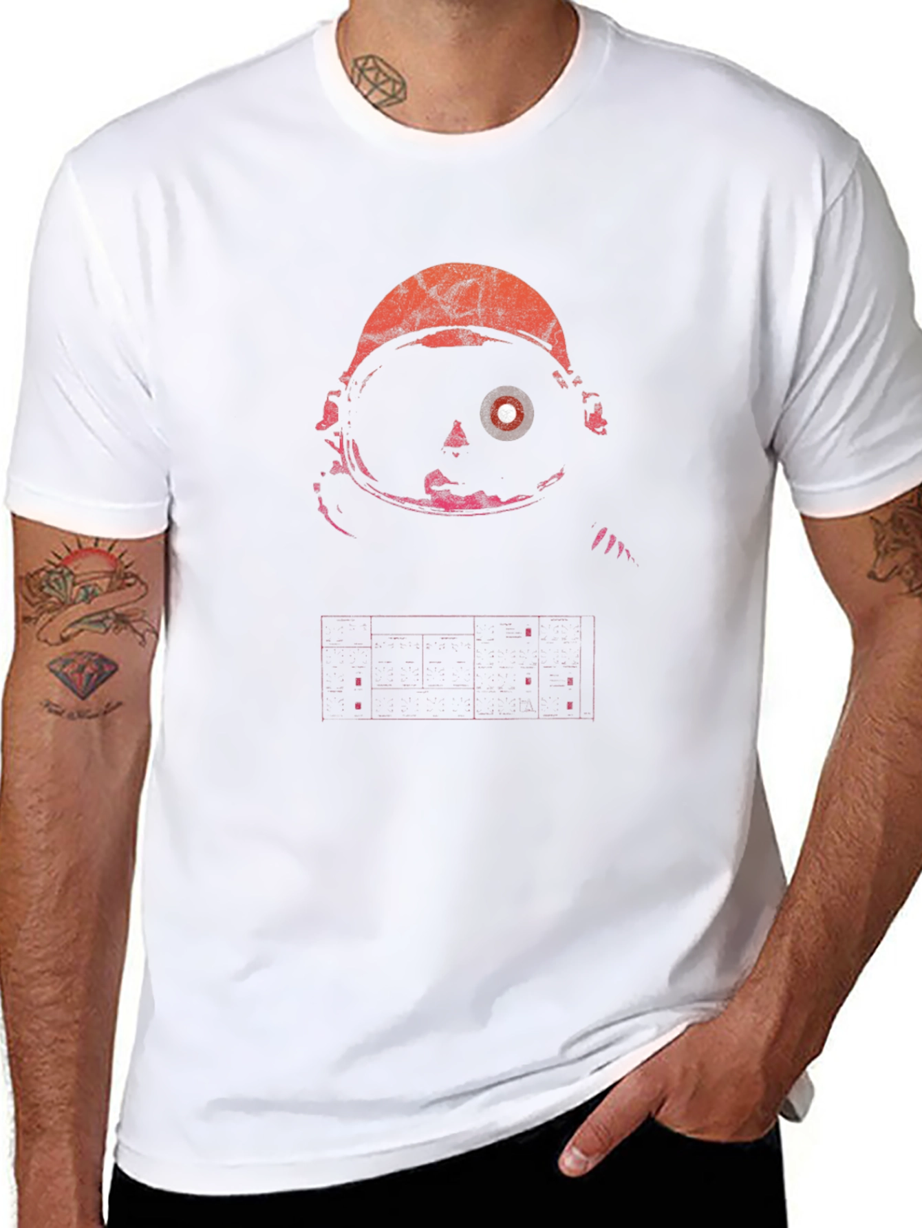 Astronaut Graphic Print Tee