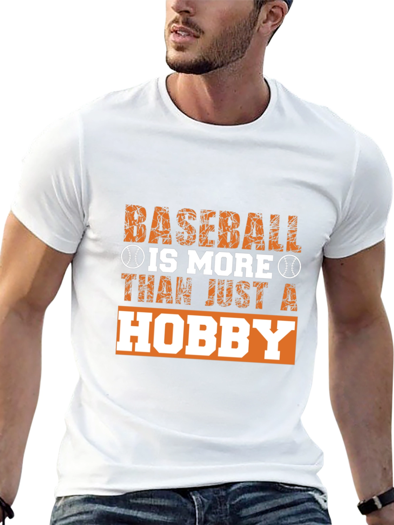 Baseball Hobby Graphic T-Shirt - Stylish & Comfortable