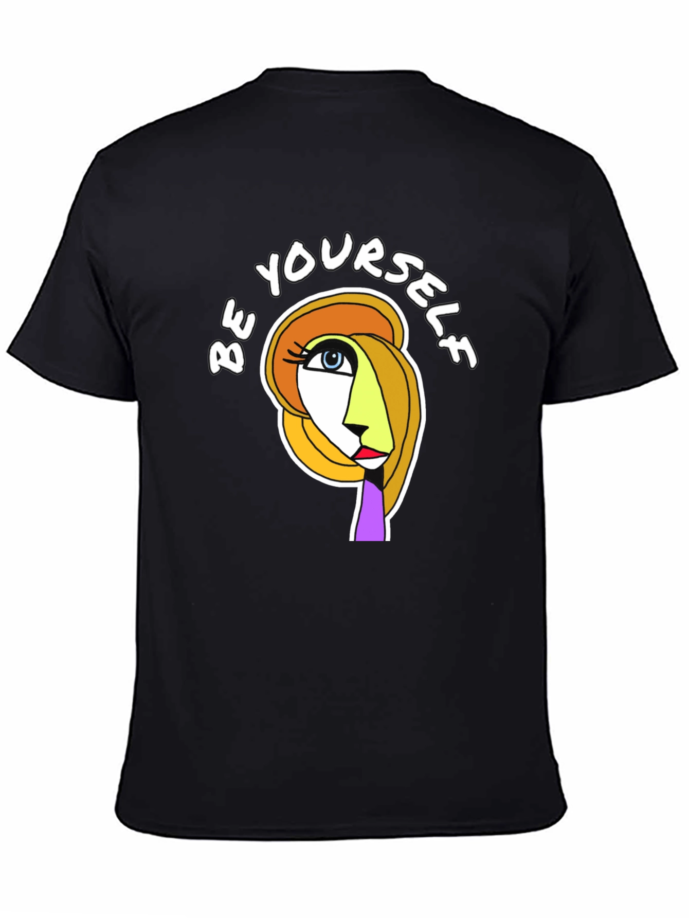 Abstract Art T-Shirt - Be Yourself Graphic Tee