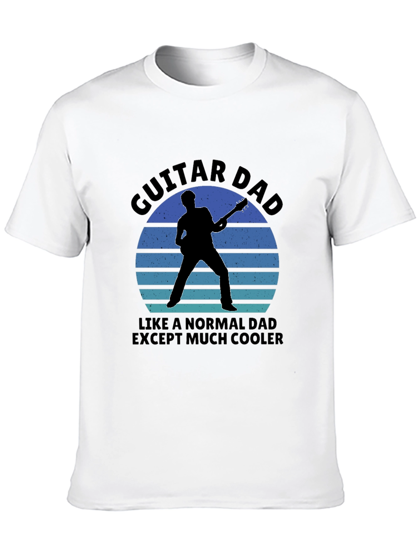 Guitar Dad T-Shirt - Cool Musician Father Tee