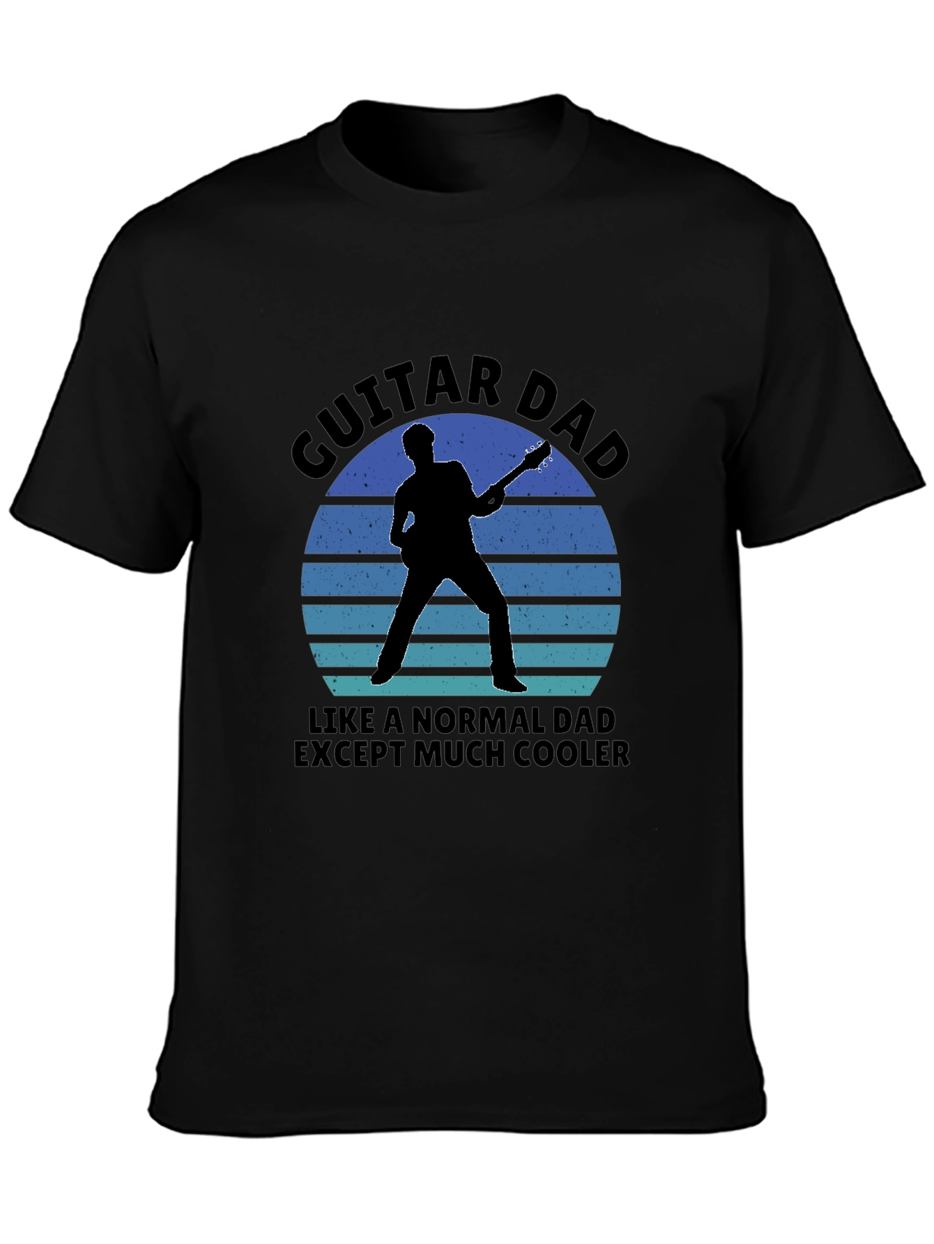 Guitar Dad T-Shirt - Cool Musician Father Tee