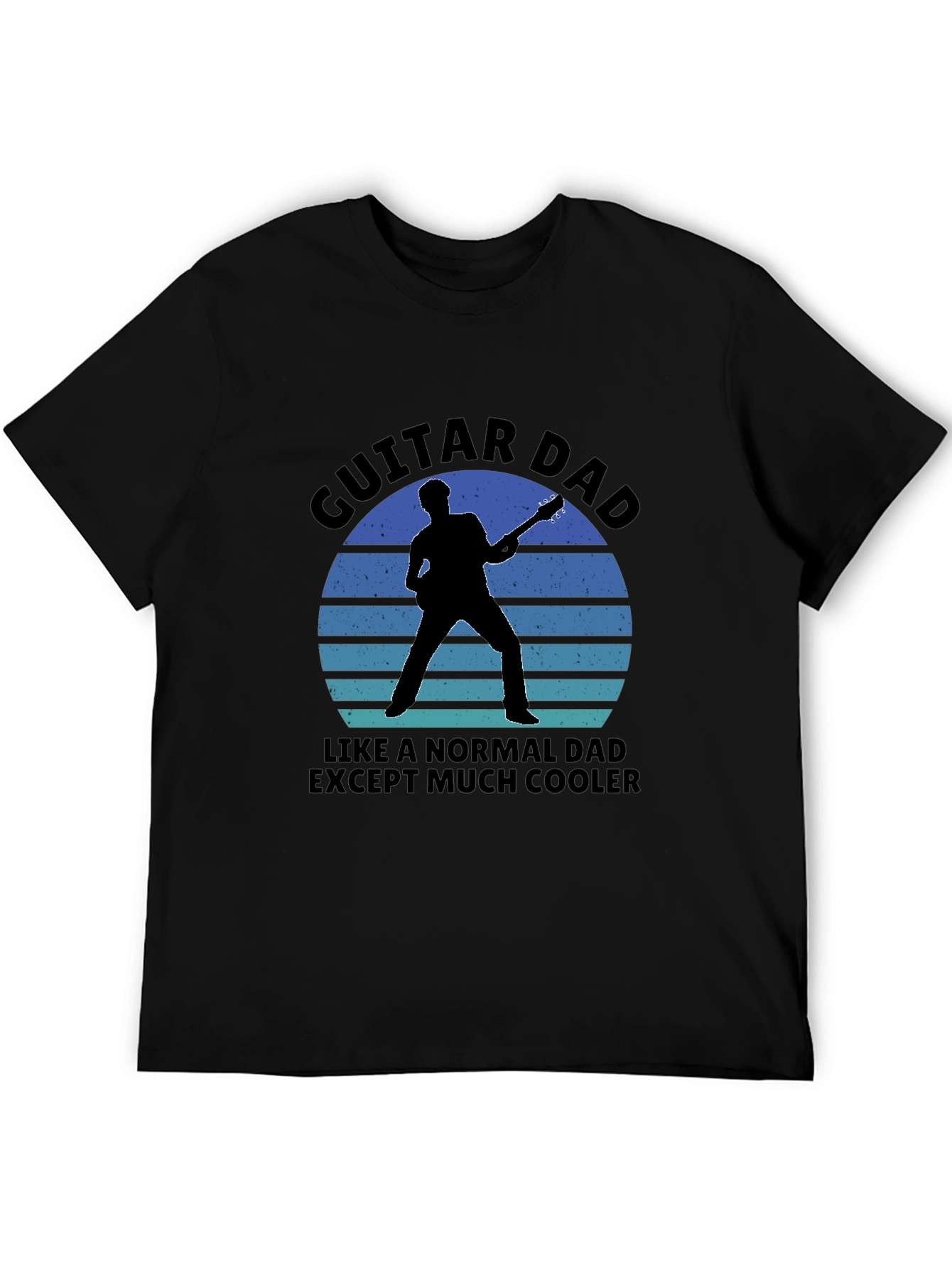Guitar Dad T-Shirt - Cool Musician Father Tee