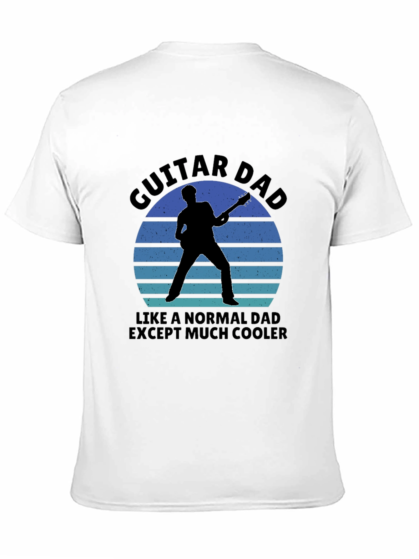 Guitar Dad T-Shirt - Cool Musician Father Tee