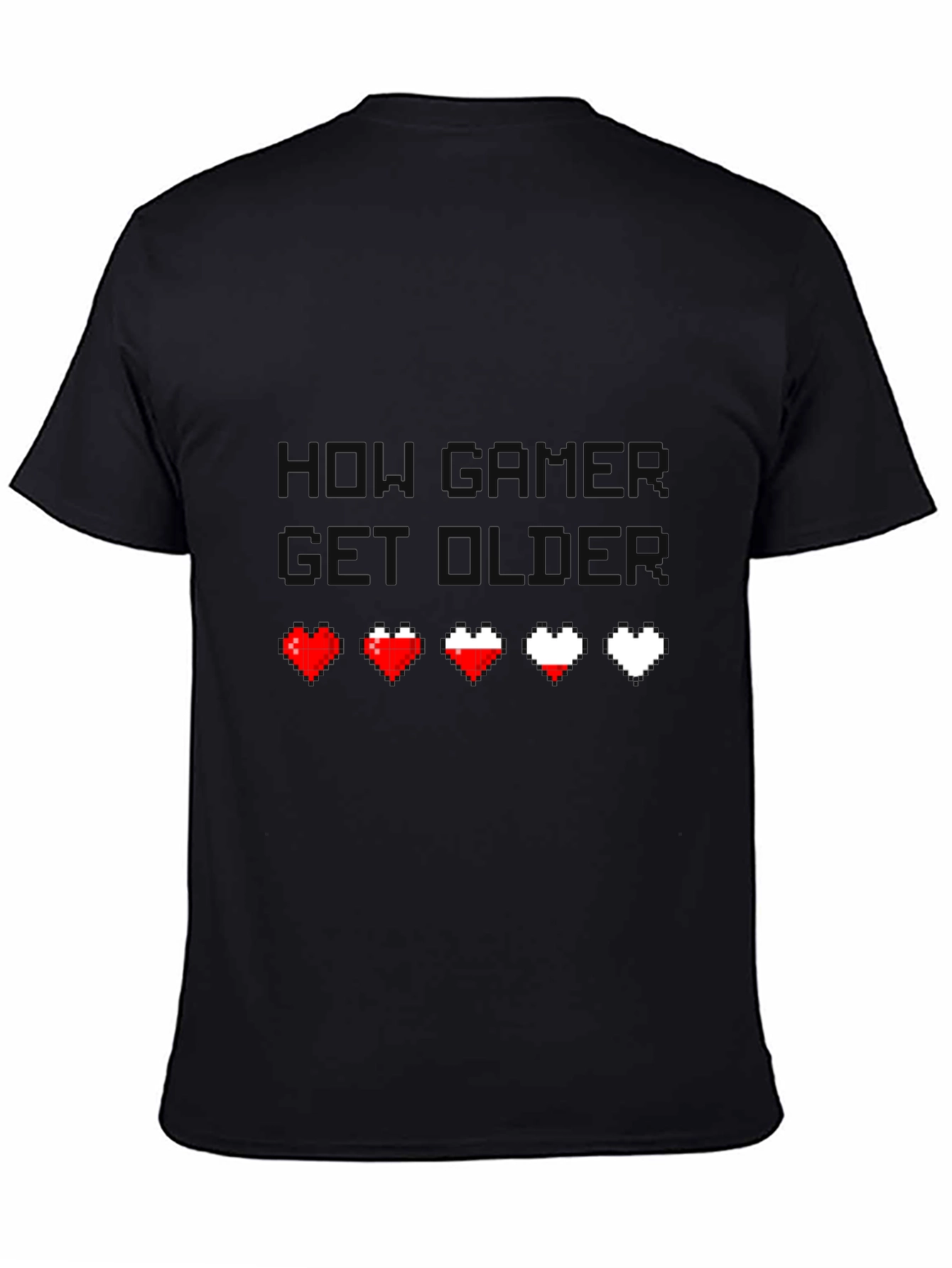 Gamer Life T-Shirt - Pixel Heart Design