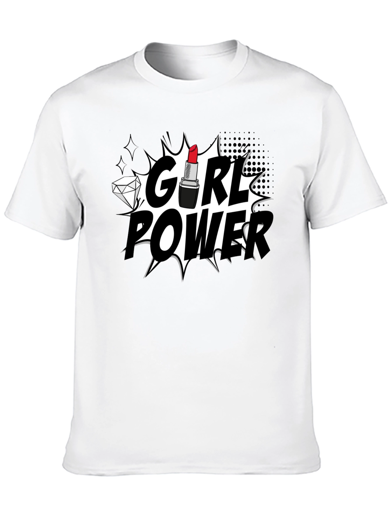 Girl Power Graphic T-Shirt - Empowering Fashion