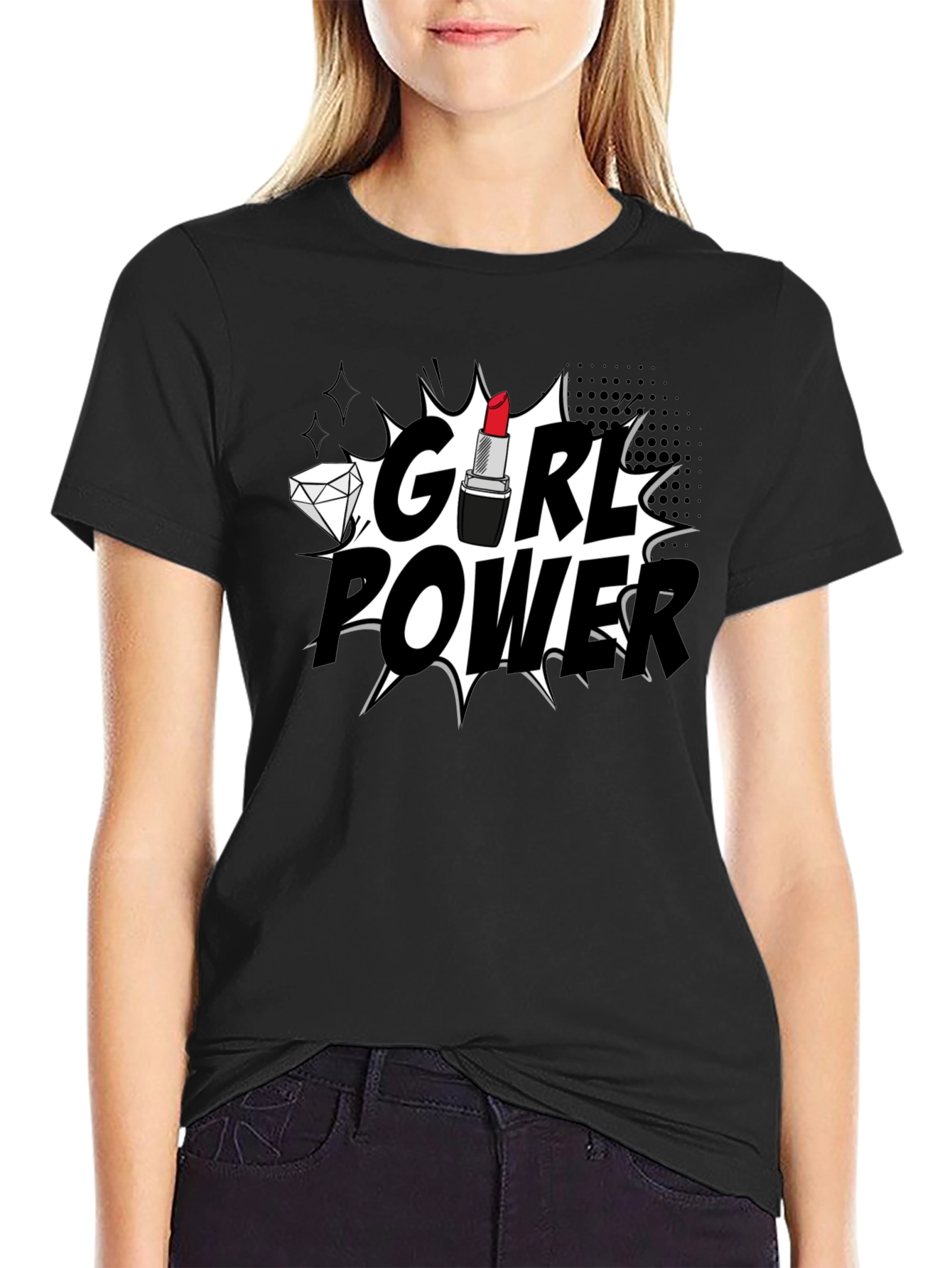 Girl Power Graphic T-Shirt - Empowering Fashion