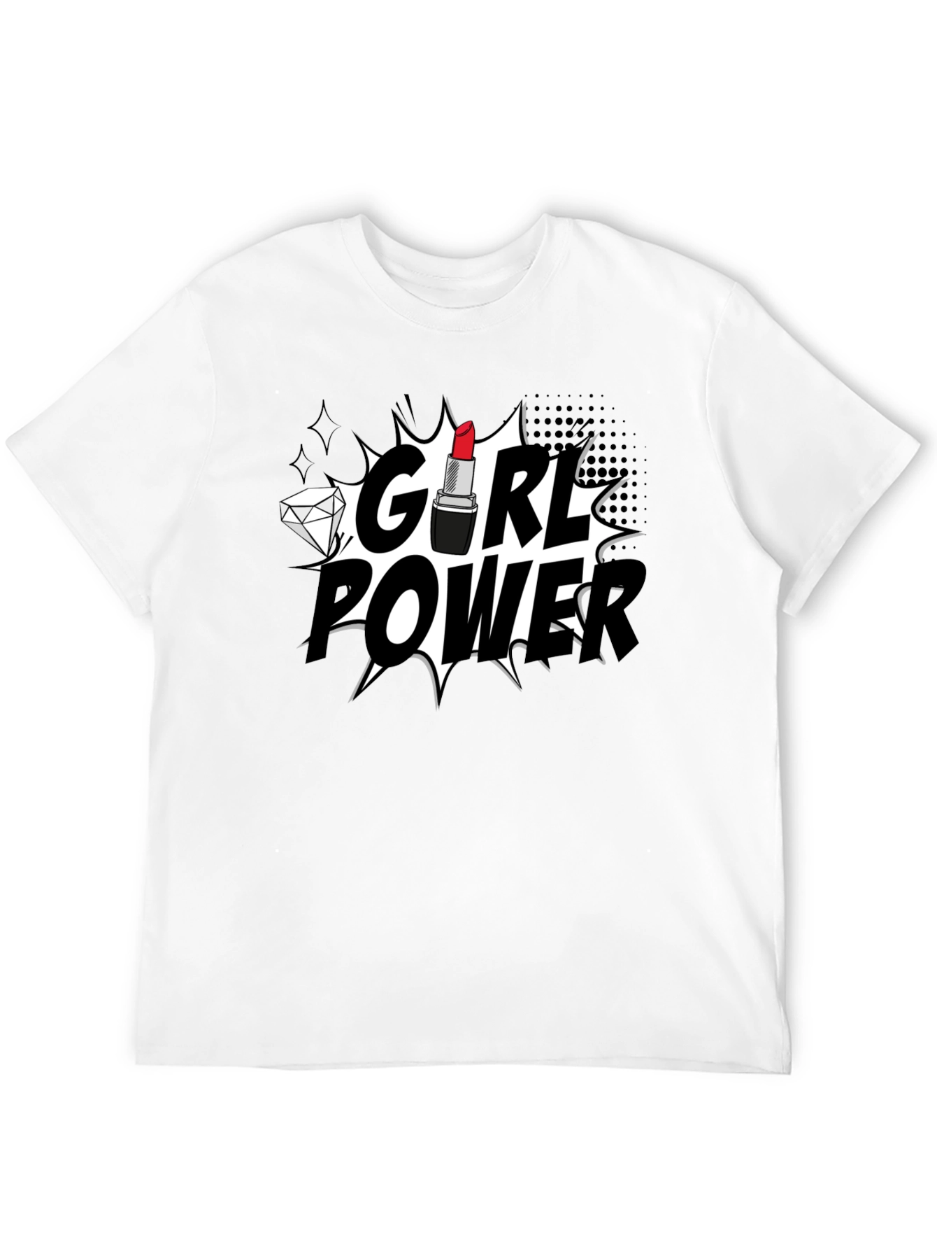 Girl Power Graphic T-Shirt - Empowering Fashion