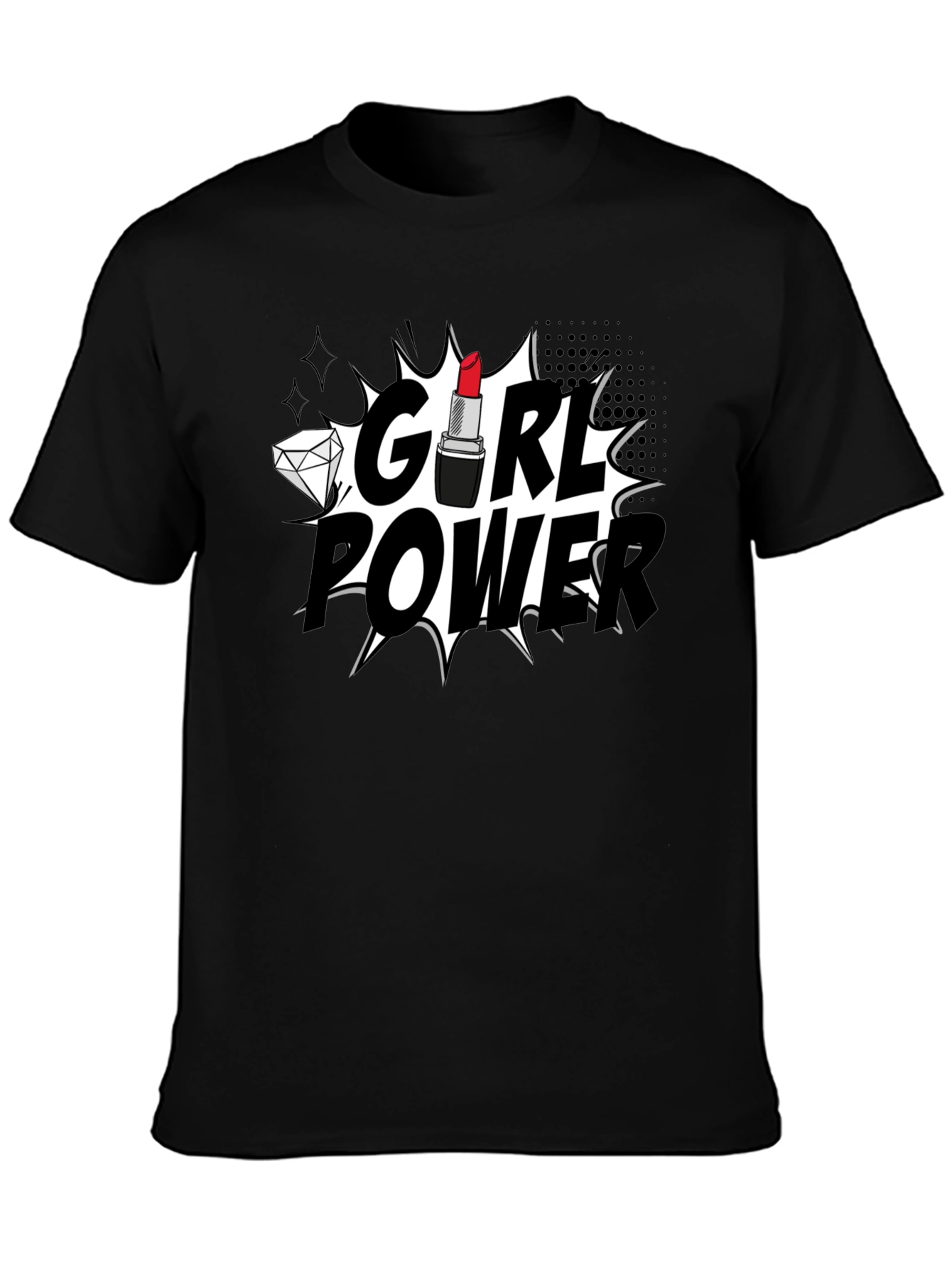 Girl Power Graphic T-Shirt - Empowering Fashion