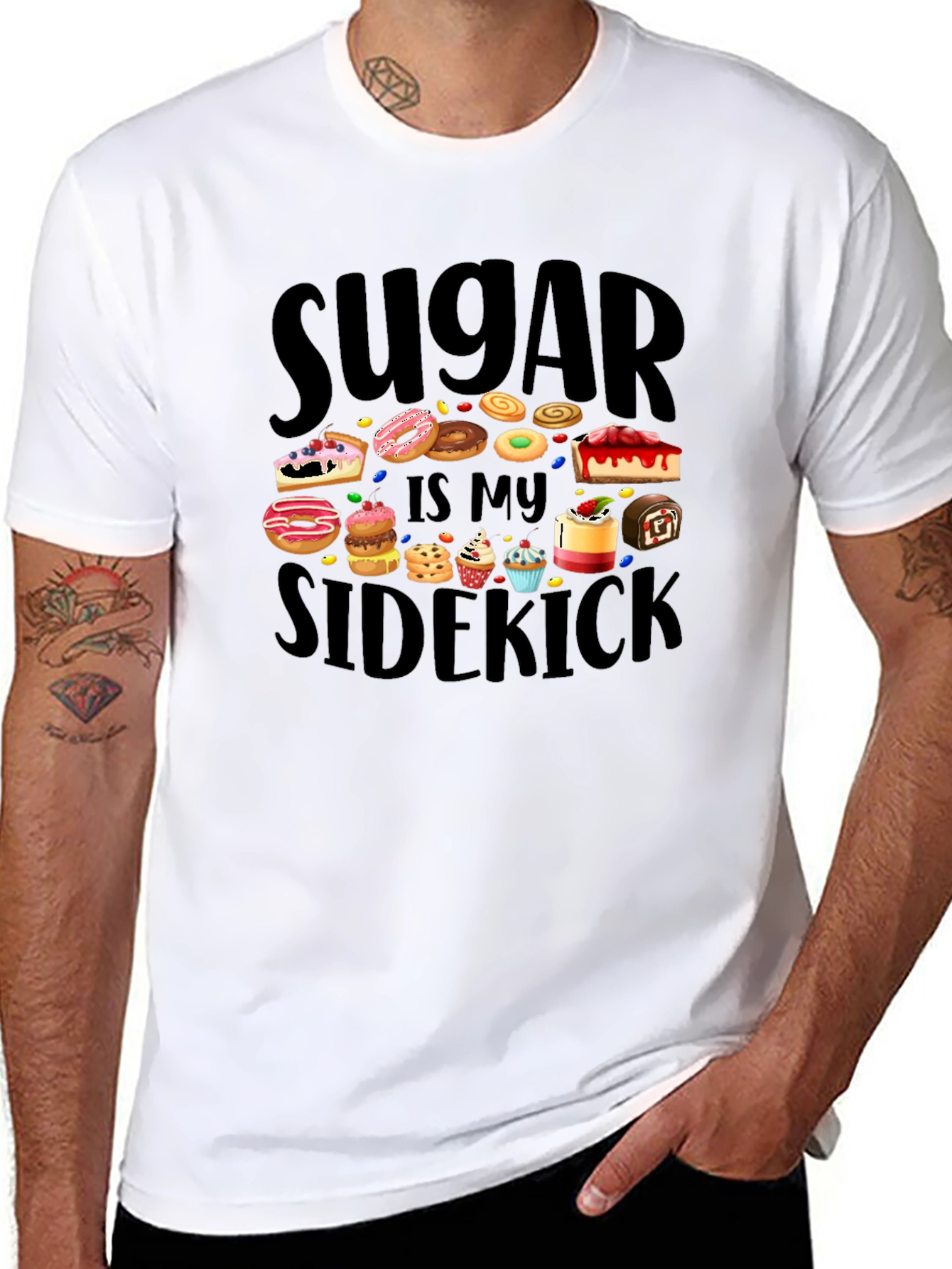 Sugar is my Sidekick Graphic Tee