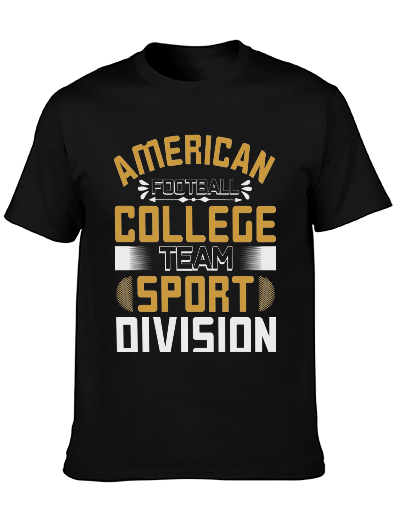American Football College Team Sport T-Shirt