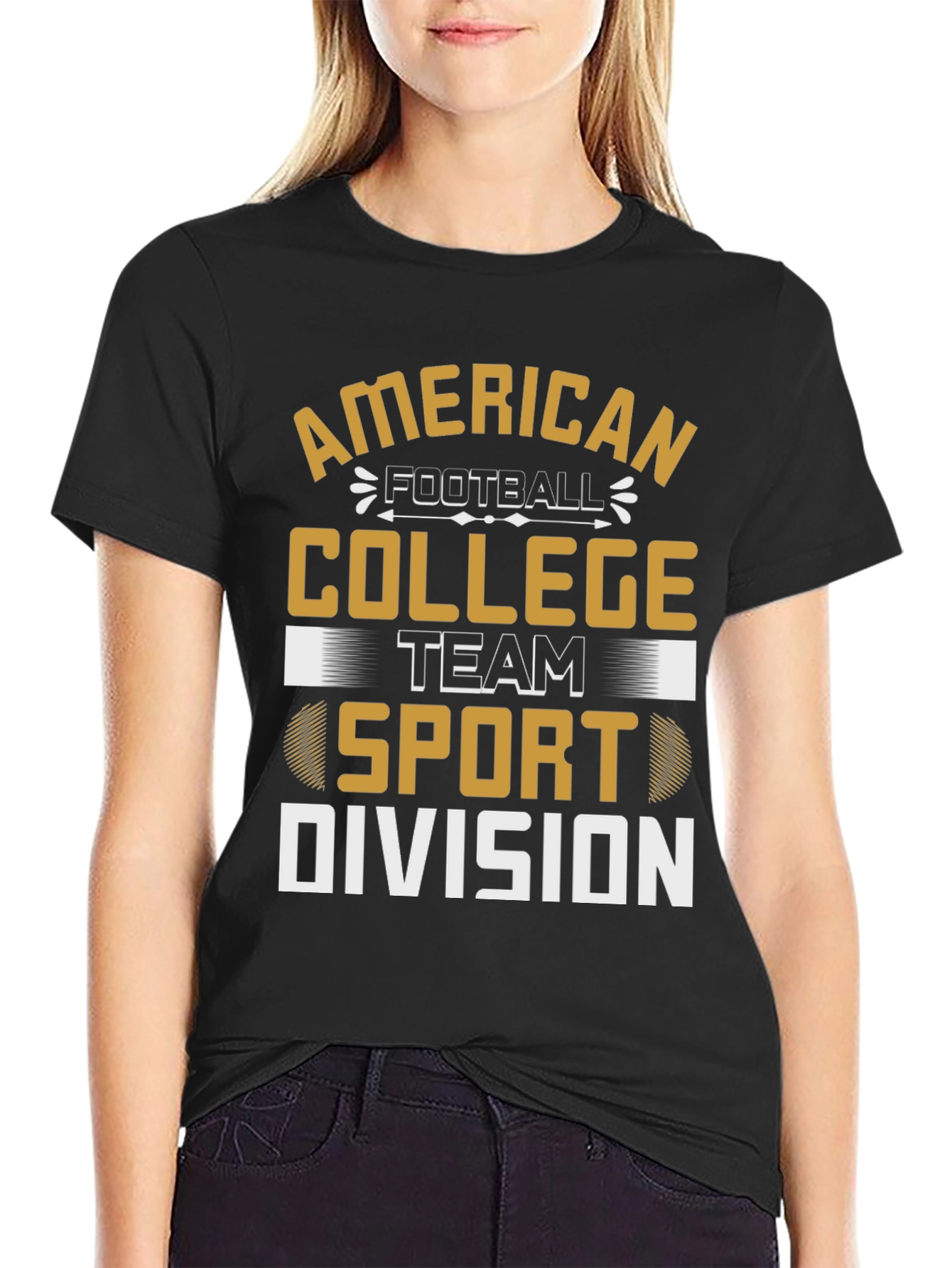 American Football College Team Sport T-Shirt