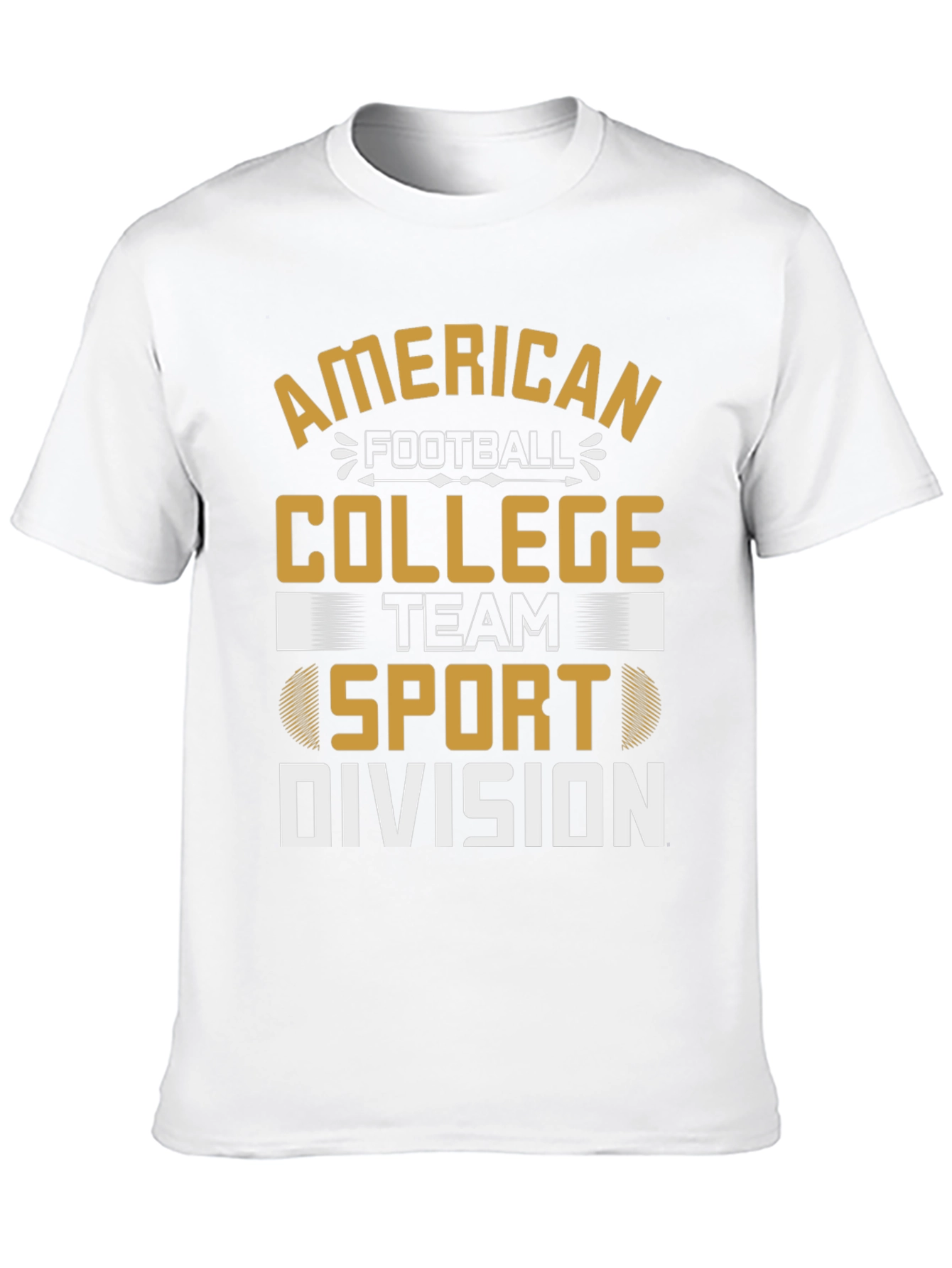 American Football College Team Sport T-Shirt