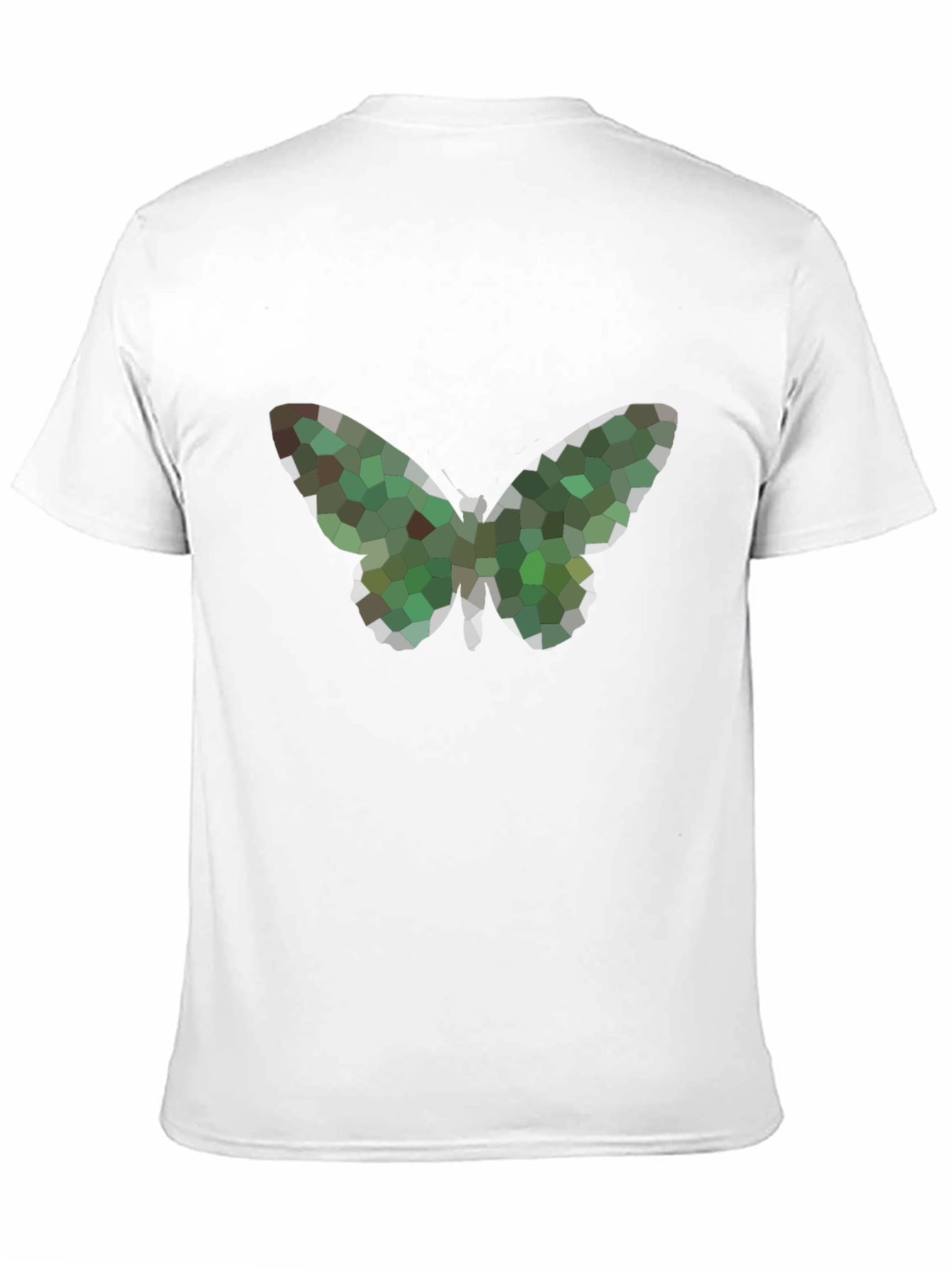Geometric Butterfly Tee - Modern Graphic Print