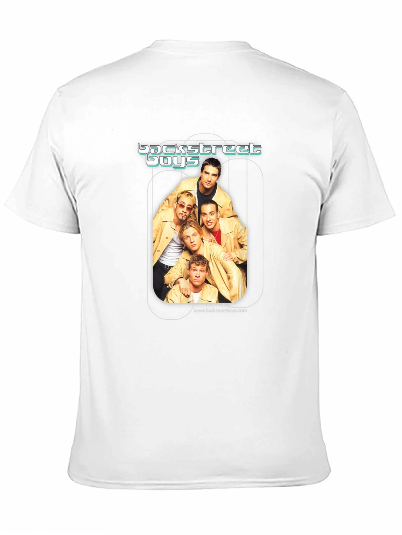 Backstreet Boys Graphic Print Black T-Shirt