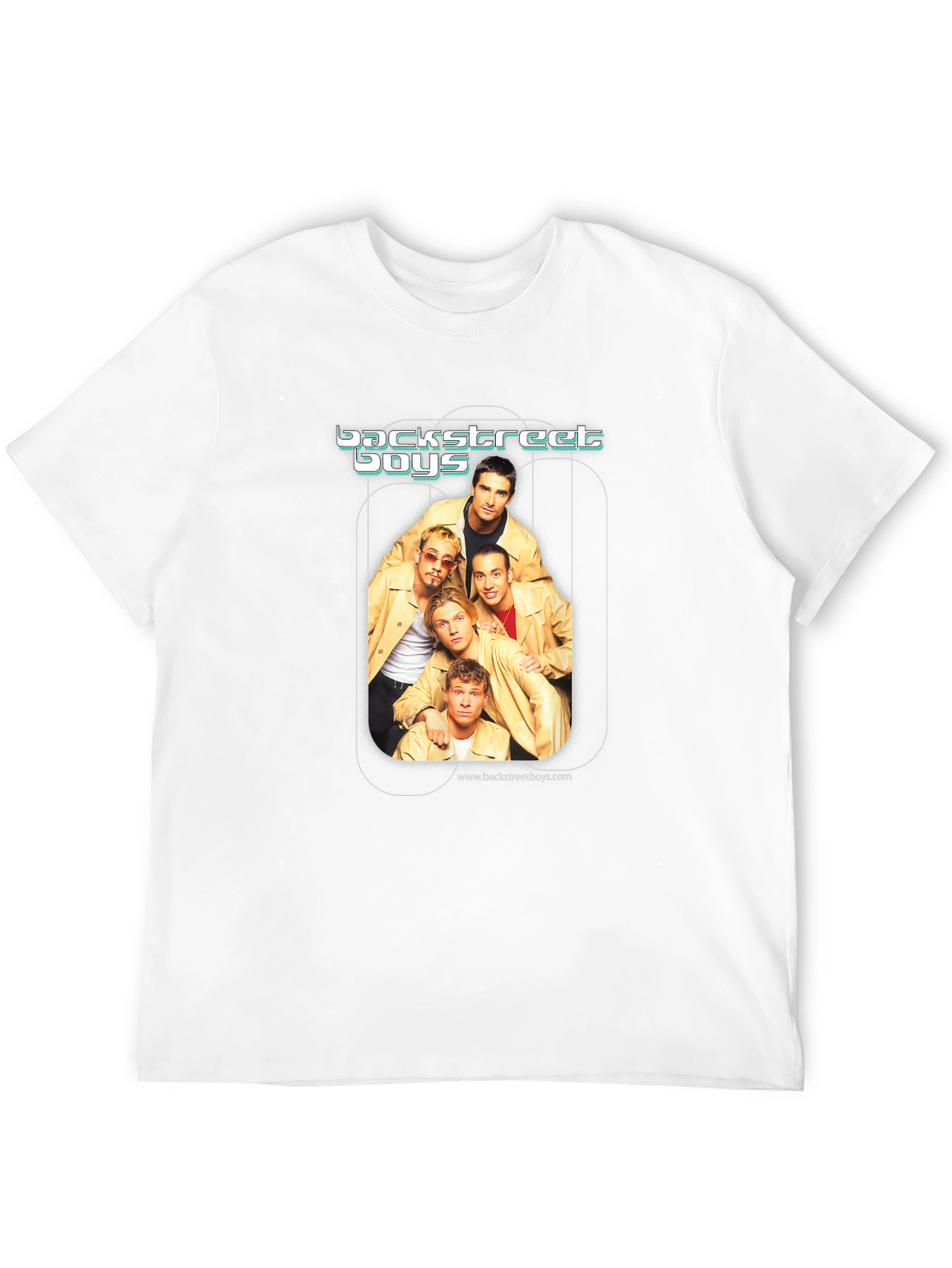 Backstreet Boys Graphic Print Black T-Shirt