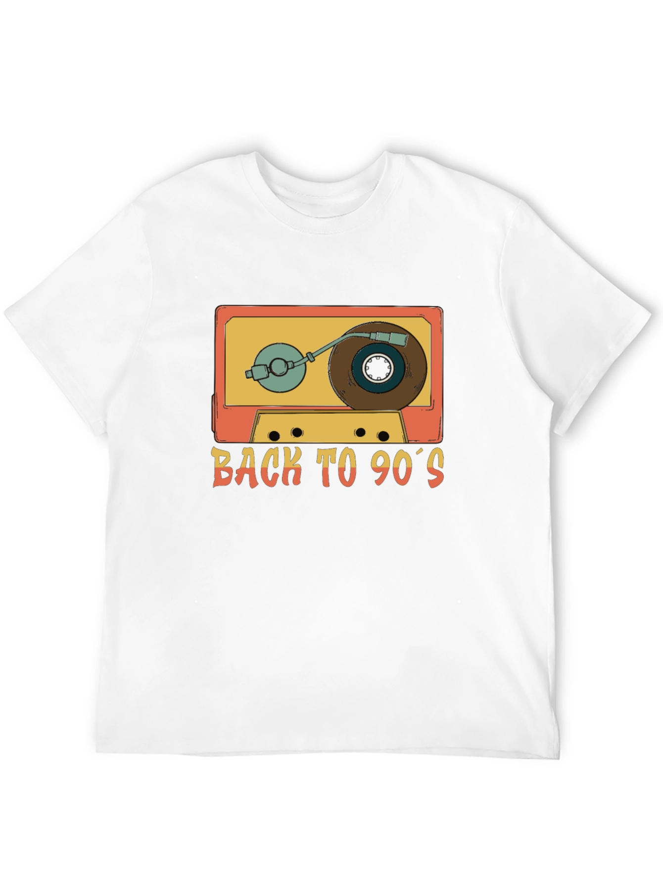 Back to the 90s Retro Cassette Tape T-Shirt