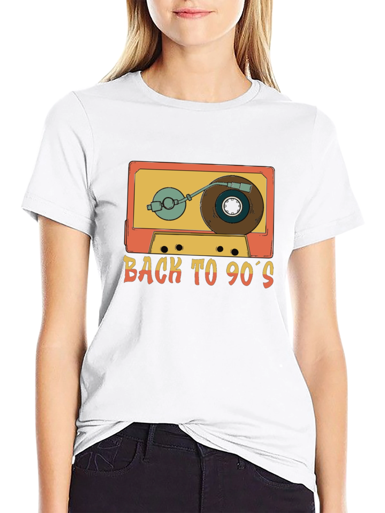 Back to the 90s Retro Cassette Tape T-Shirt