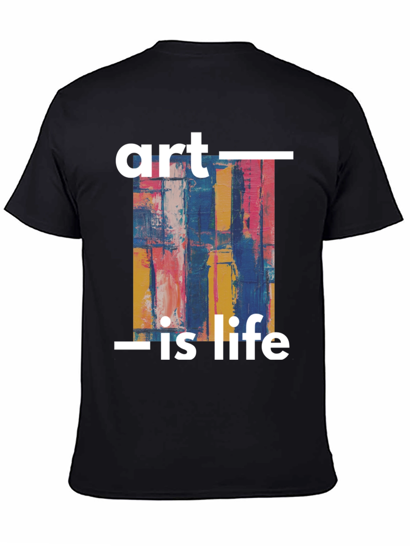 Abstract Art is Life Graphic T-Shirt