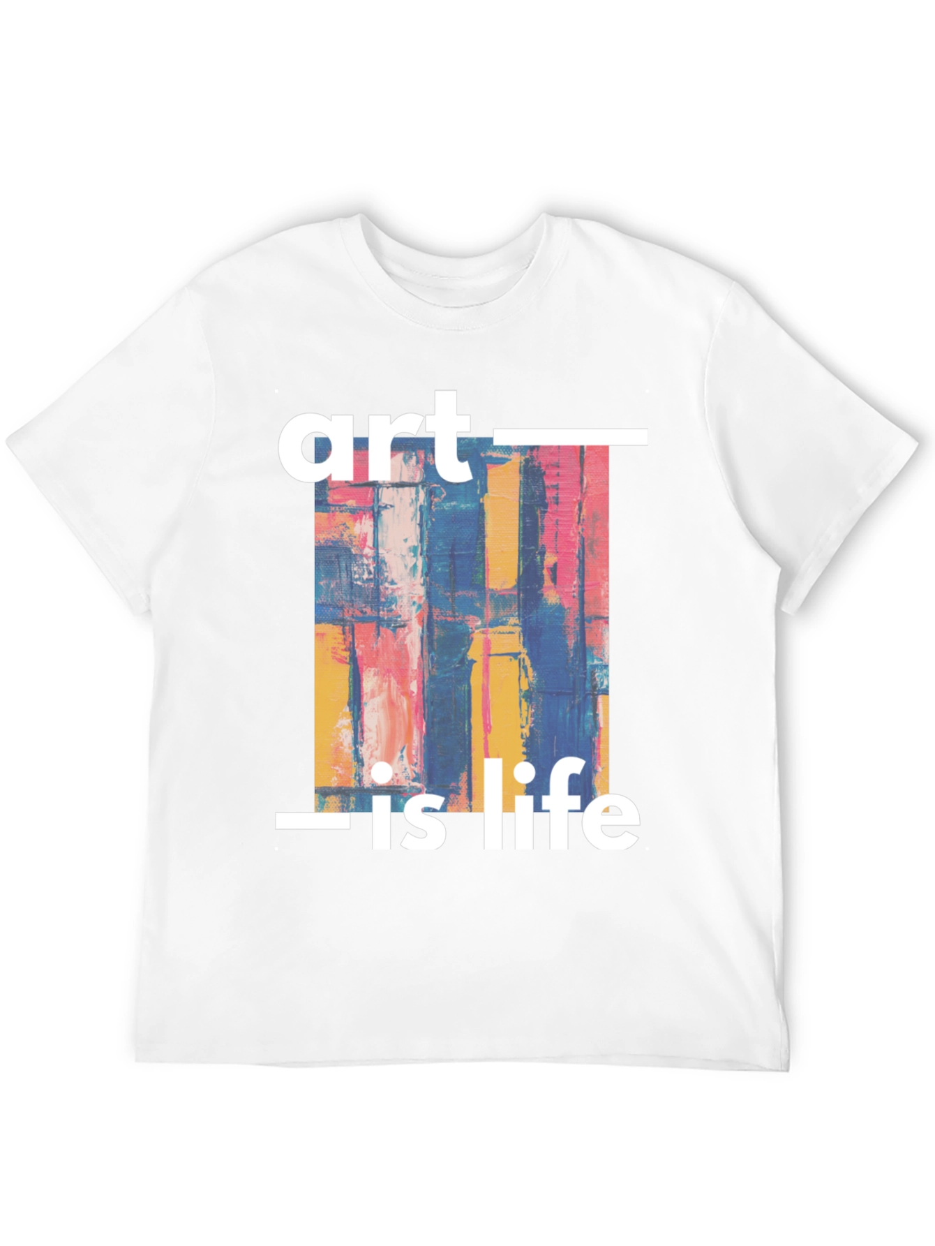 Abstract Art is Life Graphic T-Shirt