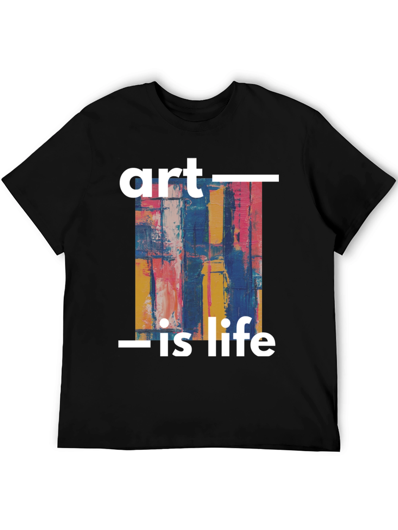 Abstract Art is Life Graphic T-Shirt