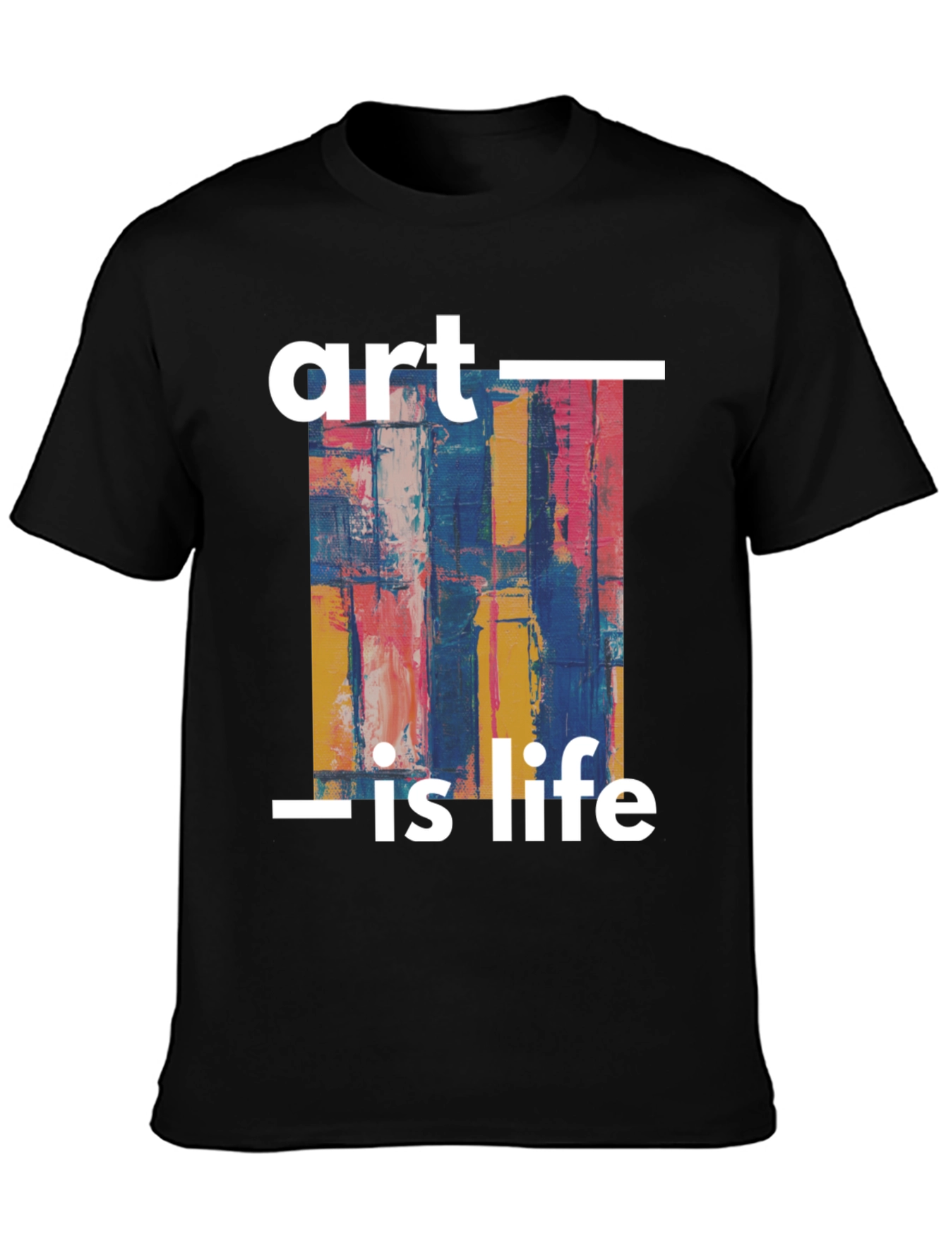 Abstract Art is Life Graphic T-Shirt