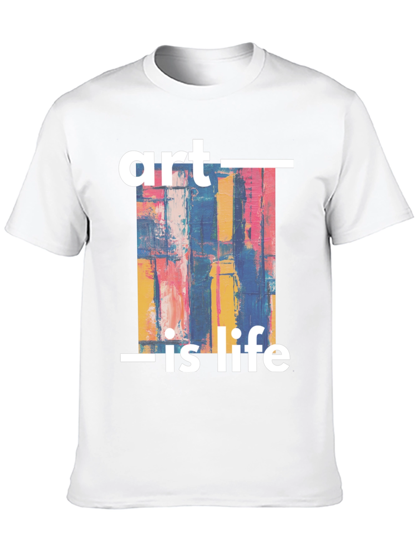 Abstract Art is Life Graphic T-Shirt