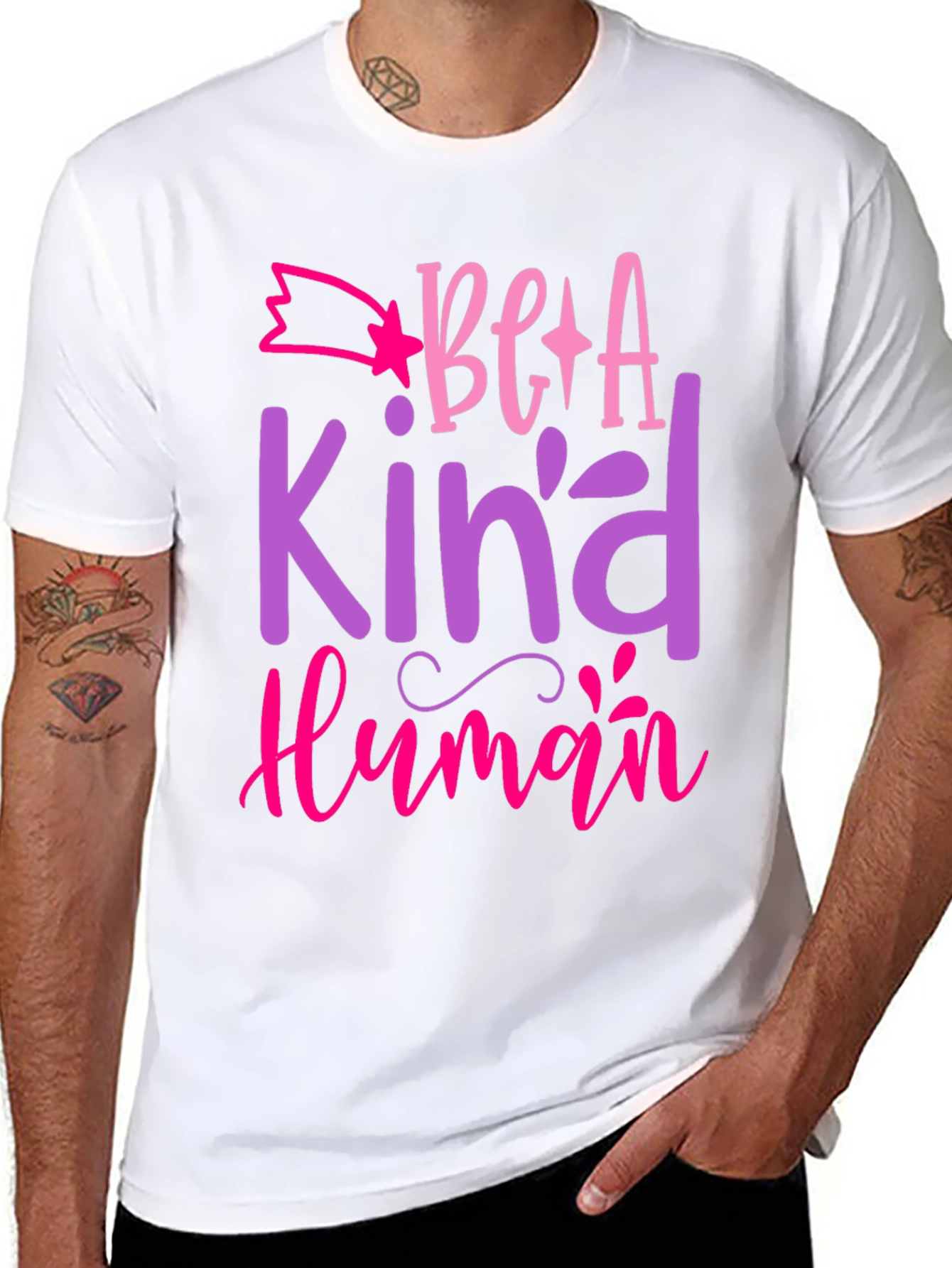 Be A Kind Human Graphic Tee - Unisex