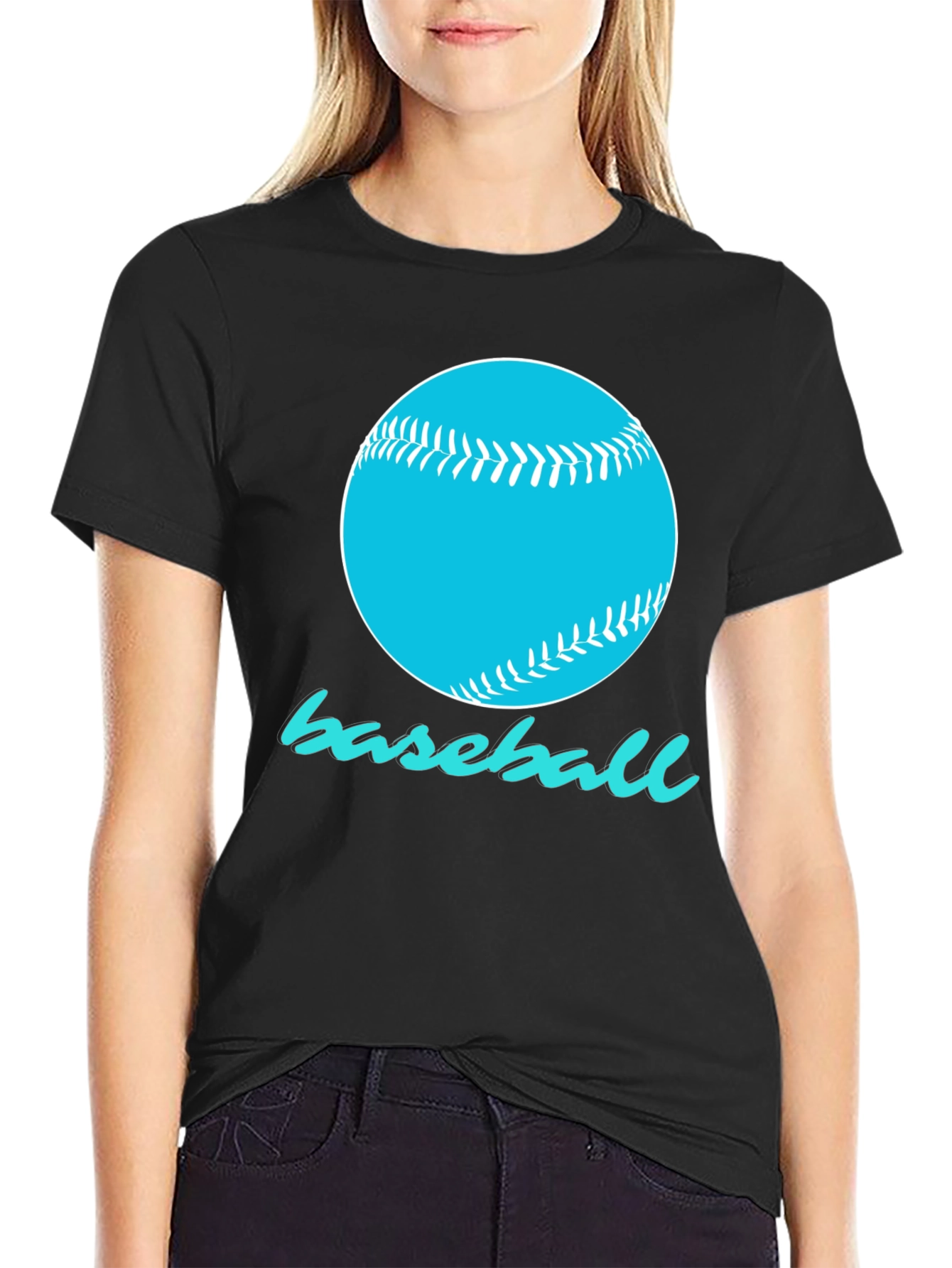 Baseball Graphic T-Shirt - Sporty Design