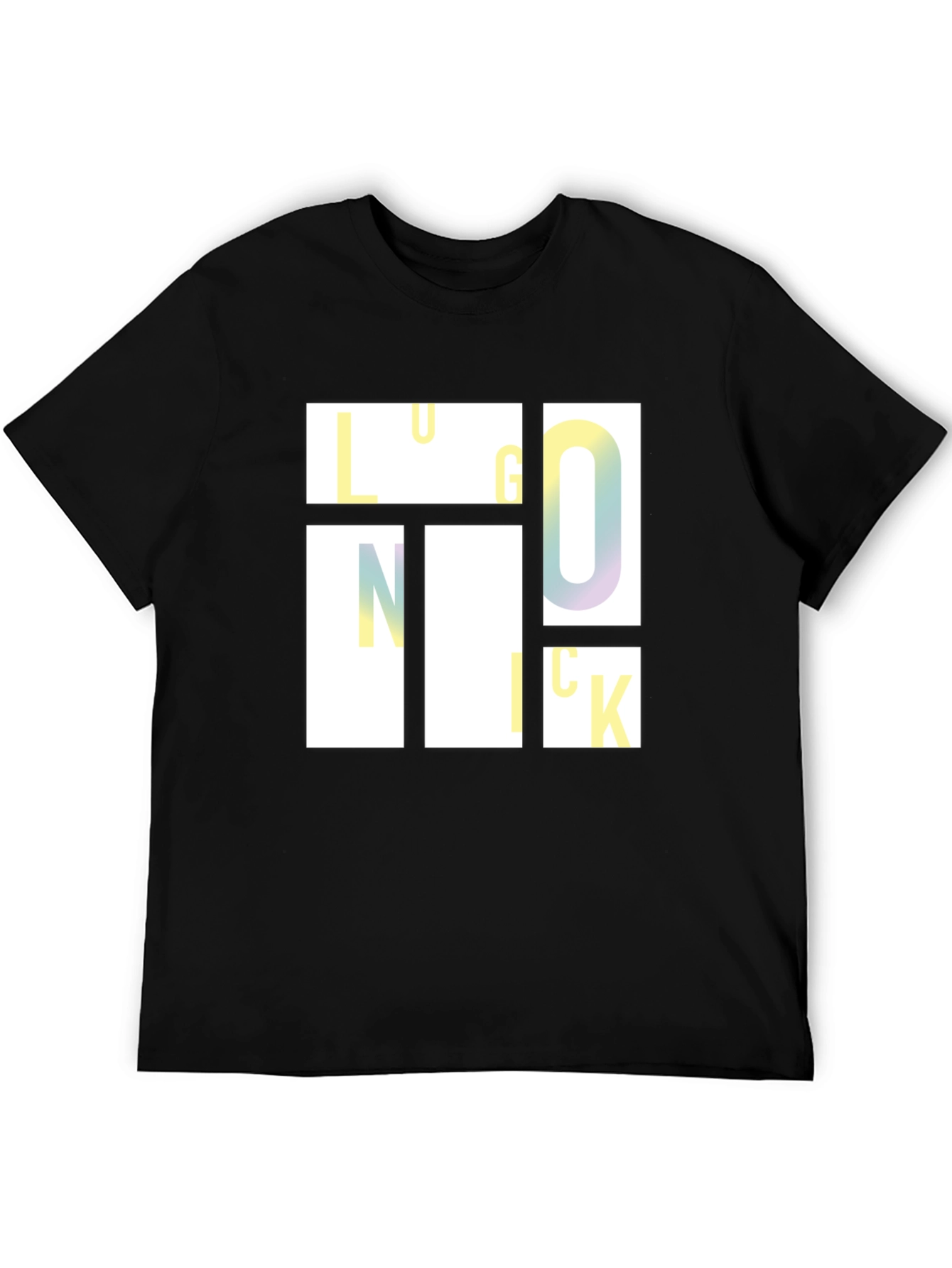 Graphic Block Lettering T-Shirt