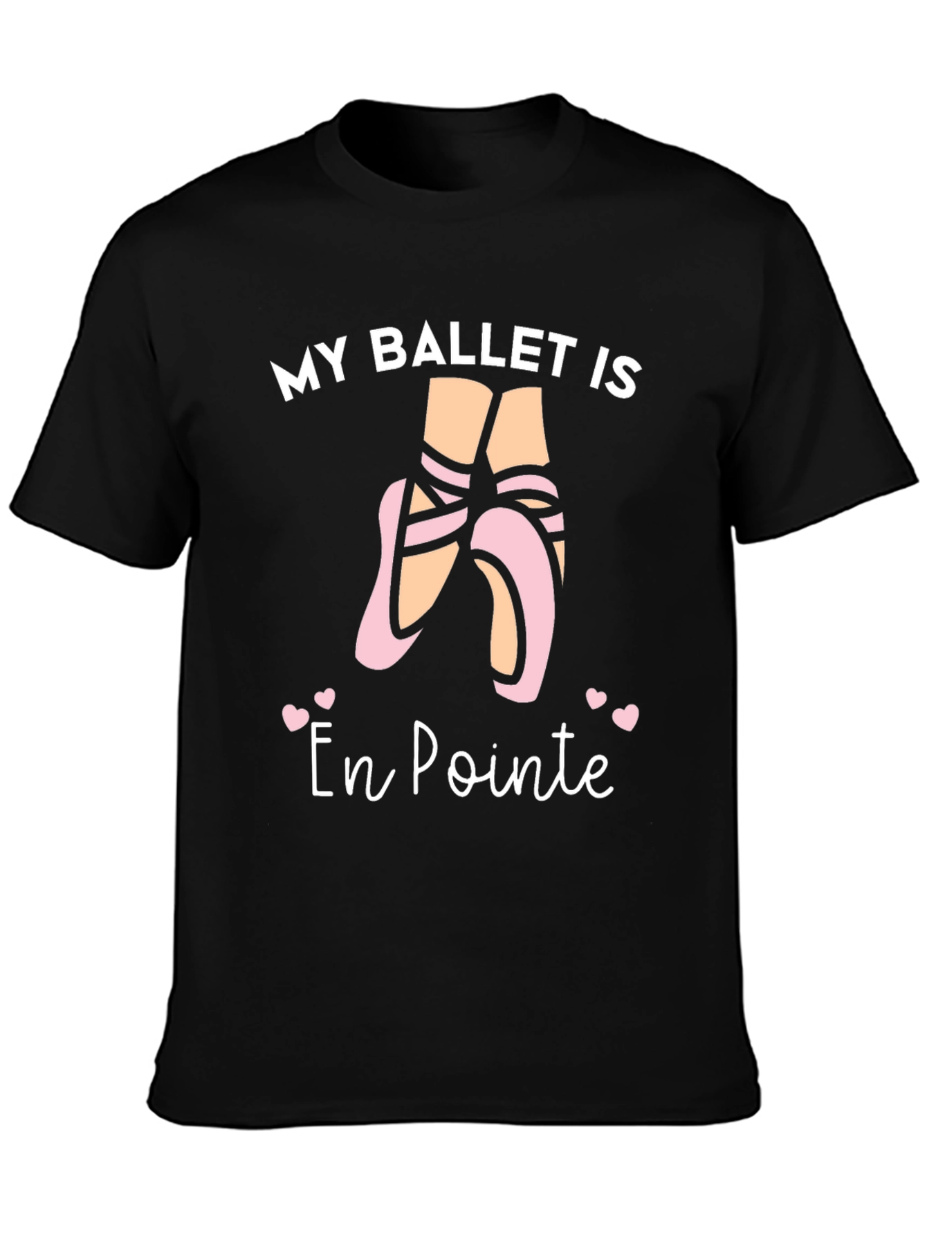 Ballet En Pointe Graphic Tee - Dancers Delight