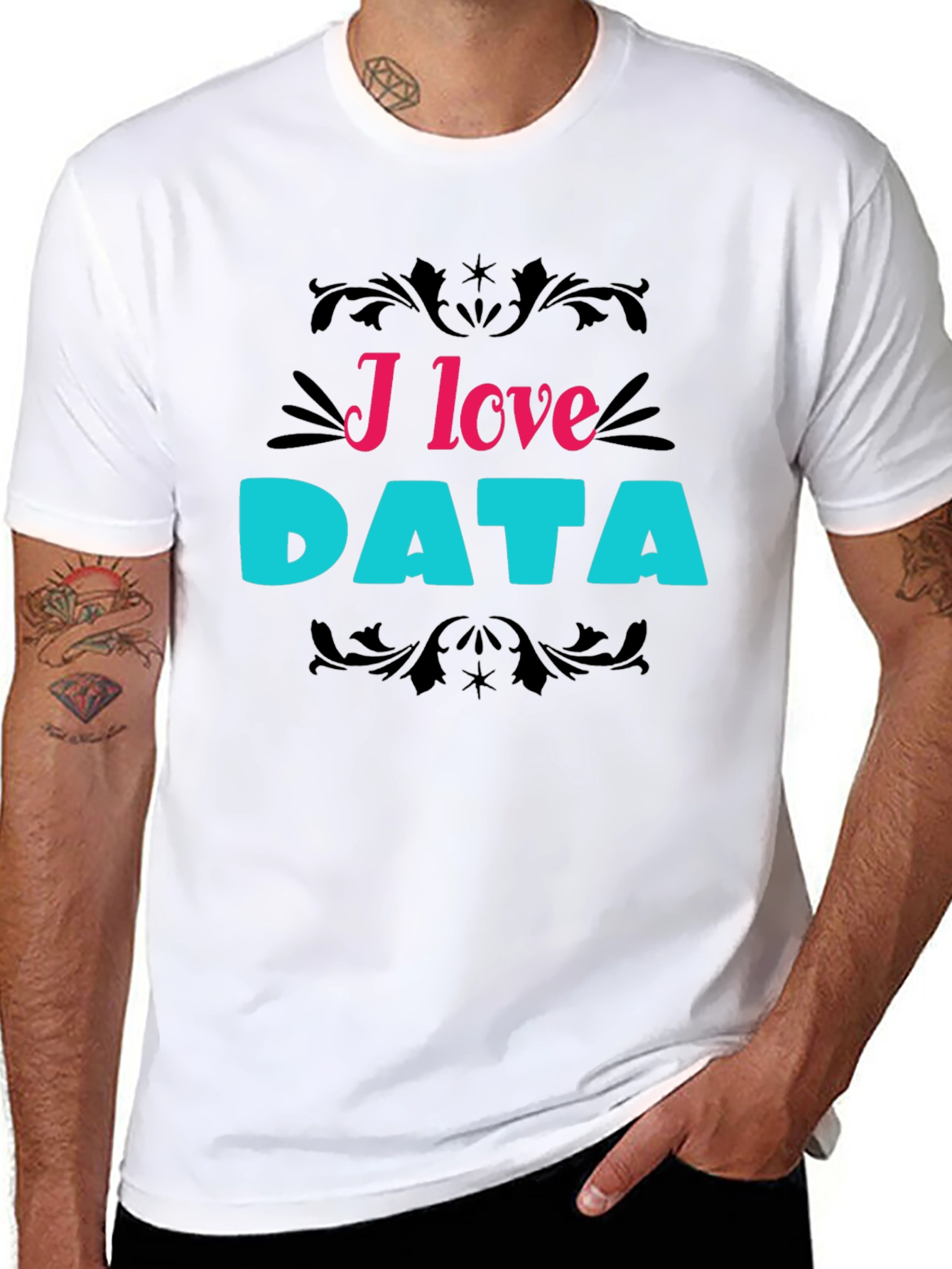 I Love Data T-Shirt Funny Data Science Tee