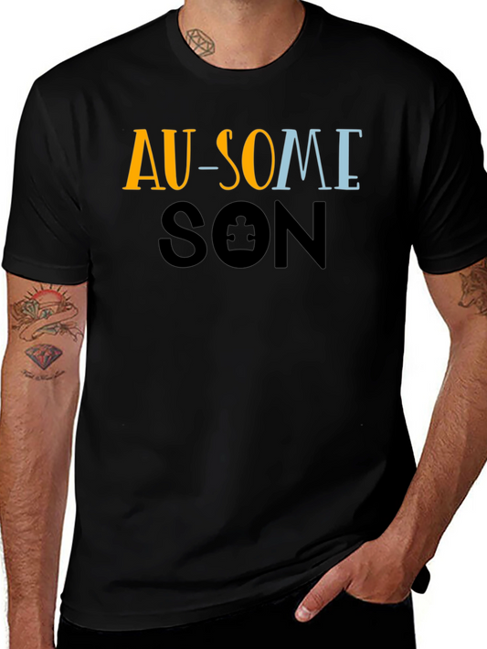 Au-Some Son Black T-Shirt