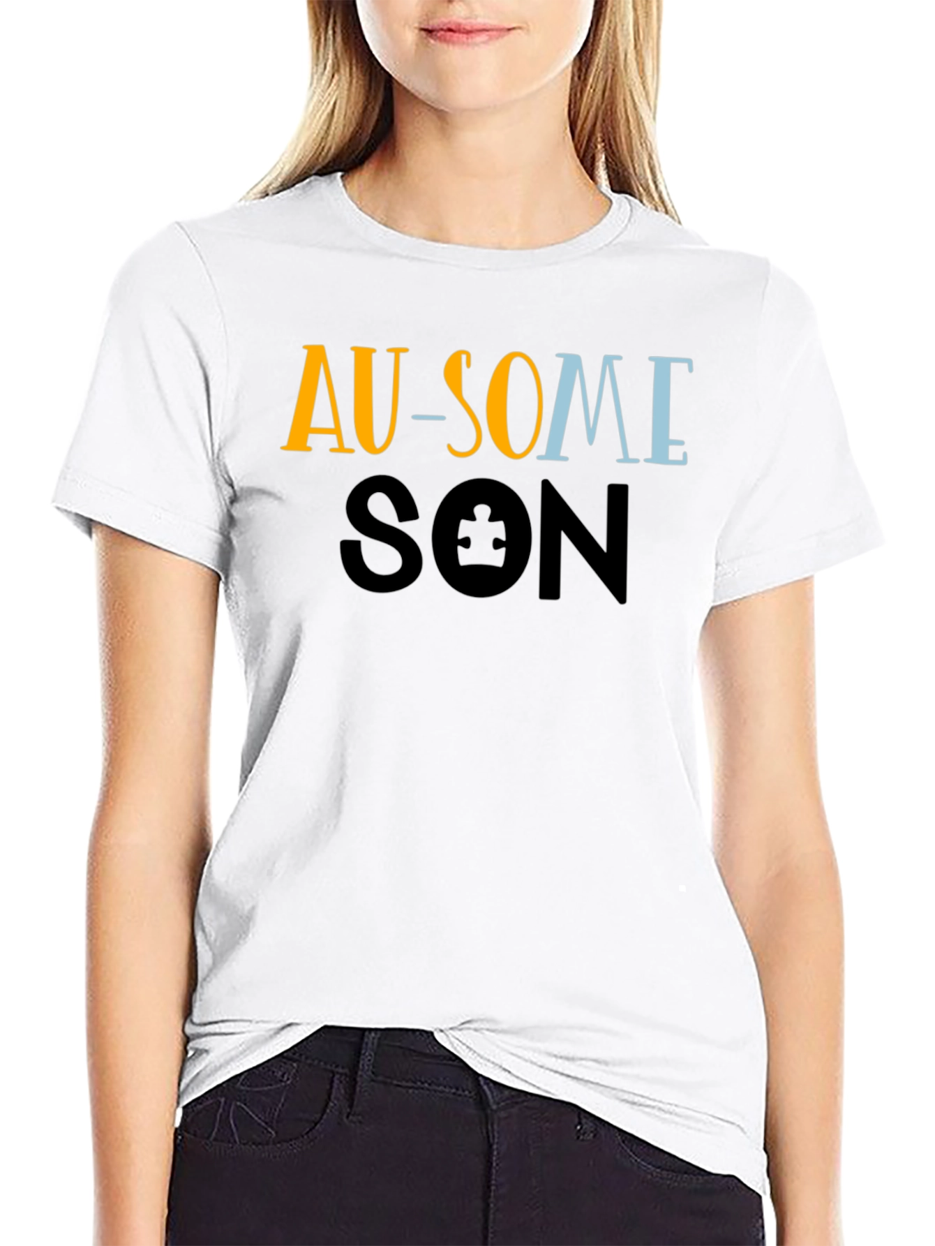 Au-Some Son Black T-Shirt