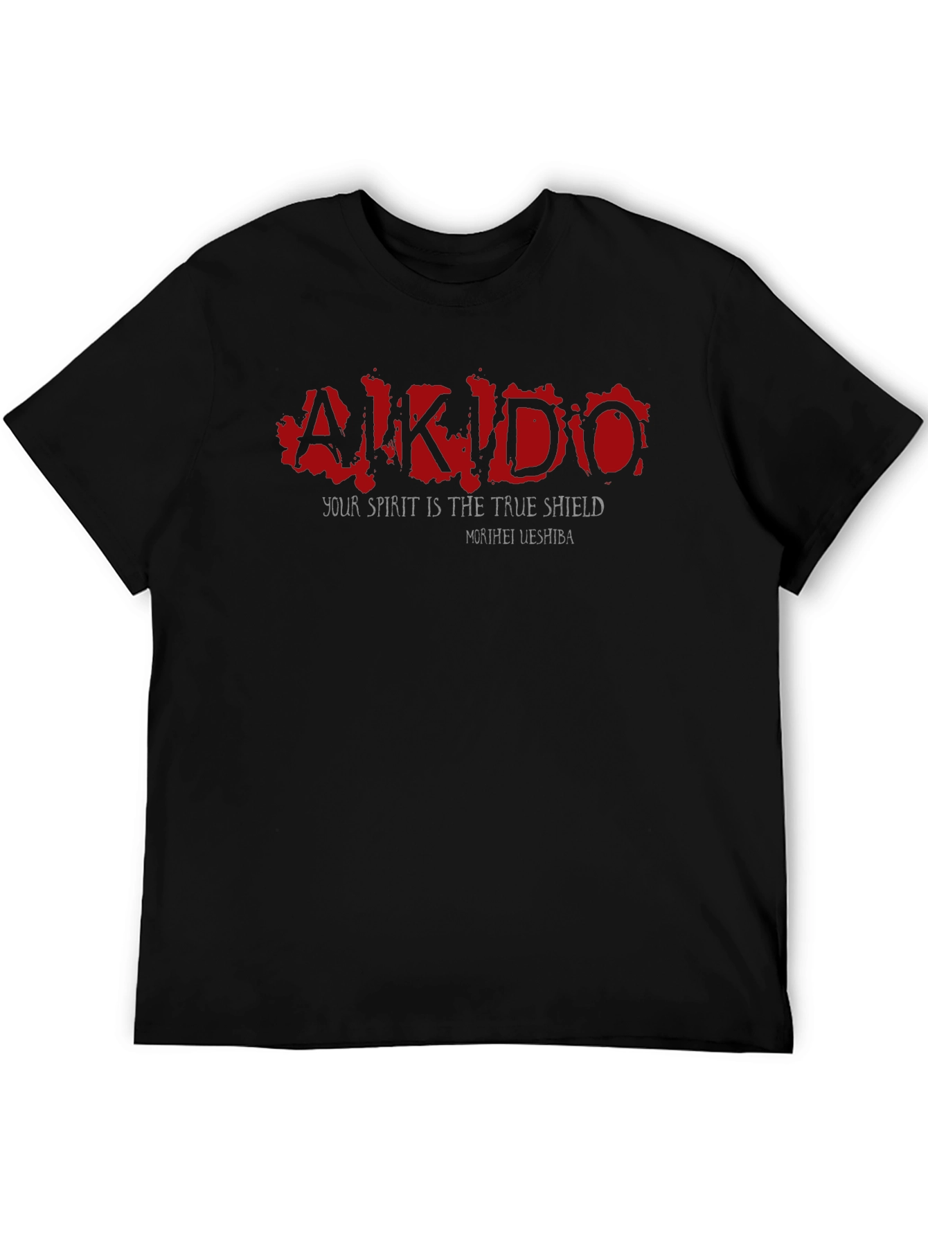 Aikido Spirit Shield Graphic Tee