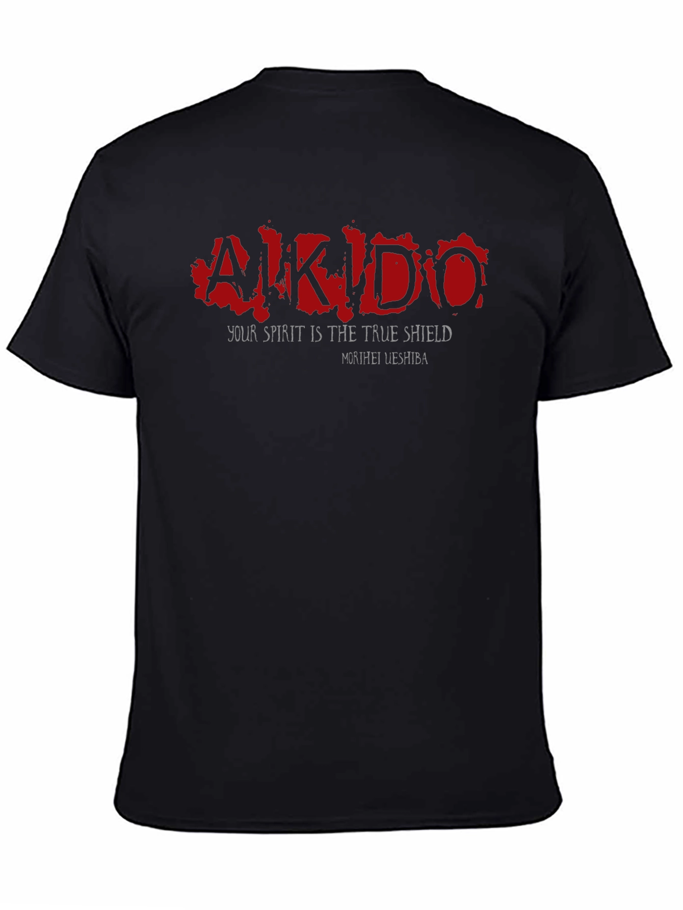 Aikido Spirit Shield Graphic Tee
